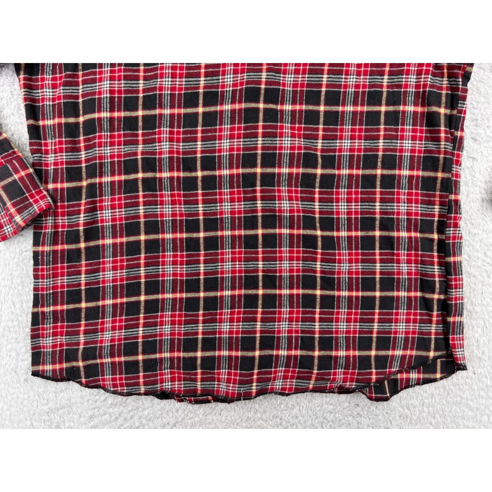 Wrangler Wrangler Shirt Men 2XL Red Plaid Western Flannel Button-Up 100% Cotton Size US XXL / EU 58 / 5 - 7 Thumbnail