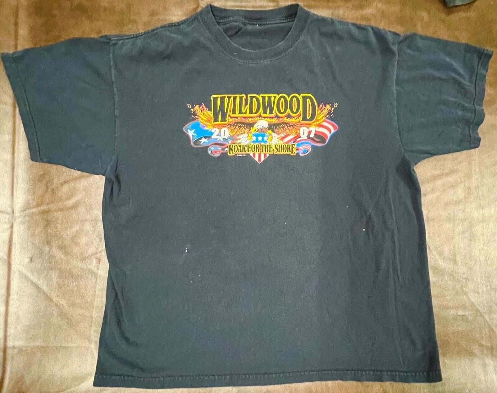 The Unbranded Brand Vintage Wildwood Roar to the Shore T-Shirt 2007 Size US L / EU 52-54 / 3 - 4 Thumbnail