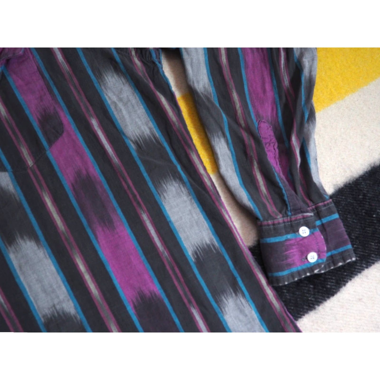 Wrangler VINTAGE Wrangler Cowboy Cut Shirt Western Black 80s Mens XL - Rockabilly, Long Sleeve, Cotton, 1980s • Cowboy Cut Rodeo Size US XL / EU 56 / 4 - 5 Thumbnail