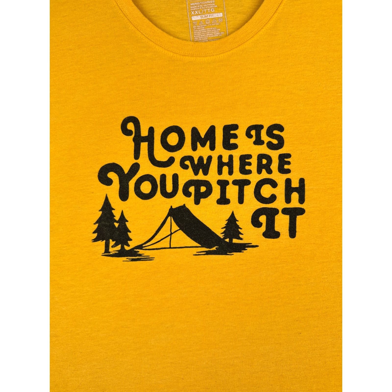 The North Face VINTAGE The North Face Shirt Men 2XL Yellow Short Sleeve Crew Neck Cotton Blend Logo T-Shirt Mens Size US XXL / EU 58 / 5 - 6 Thumbnail