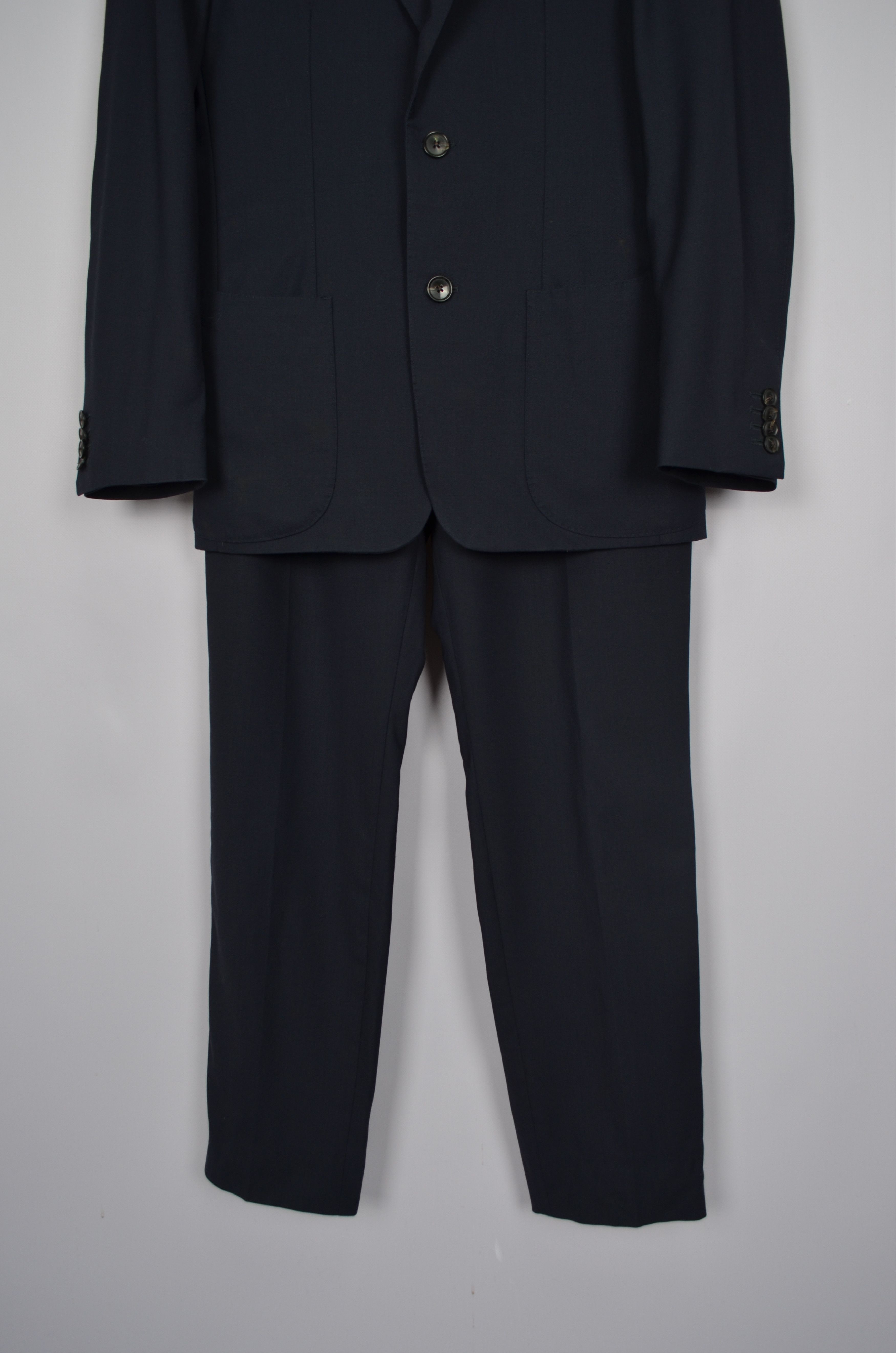 Designer × Suitsupply Suitsupply Traveller Havana Unlined Wool Suit Pants Blazer Size 34S - 5 Thumbnail