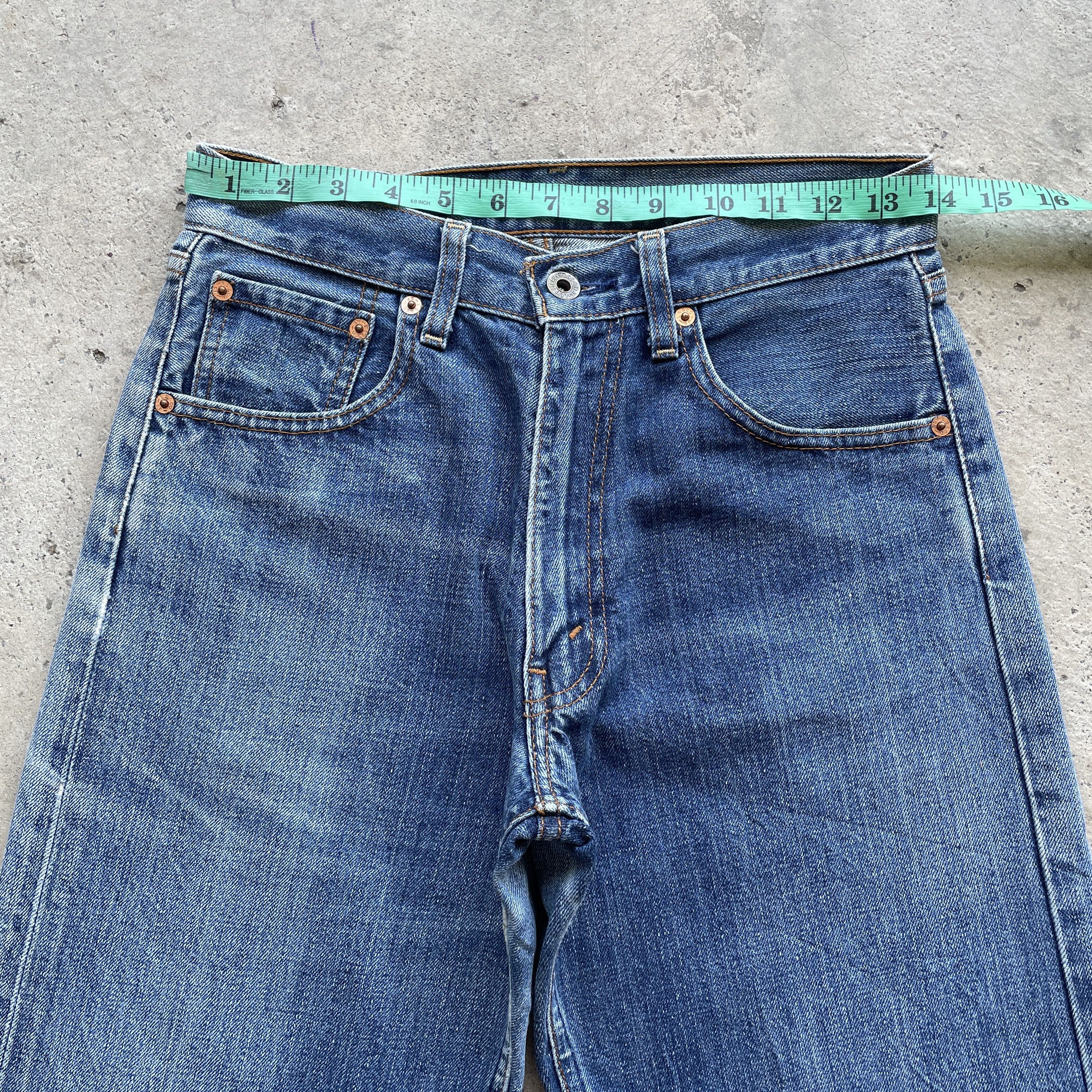 Levi's W28x33 Vintage Levi’s 503 Jeans Faded Distressed Denim Pants Size US 28 / EU 44 - 3 Thumbnail