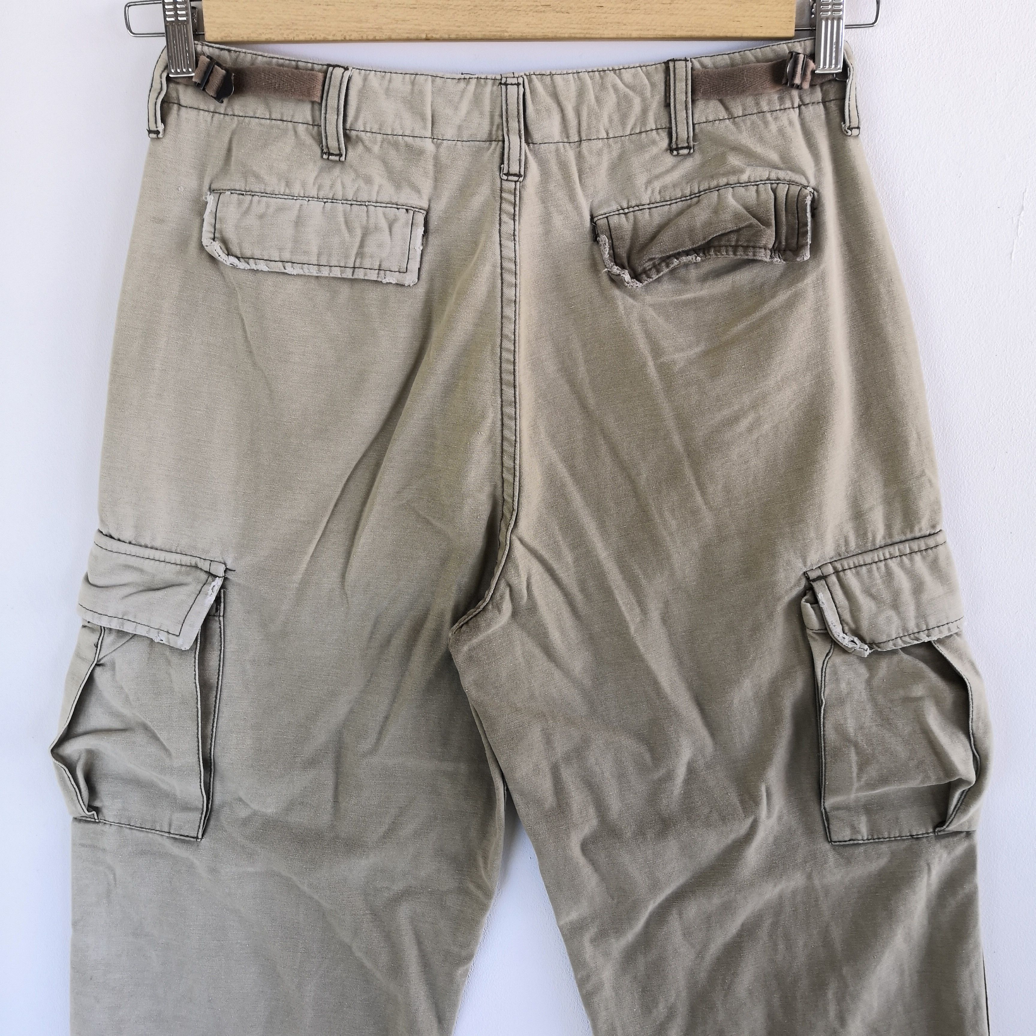 Japanese Brand Bay Crest Japanese Cargo Pants Bondage Multi Pocket Pants Size US 30 / EU 46 - 4 Thumbnail