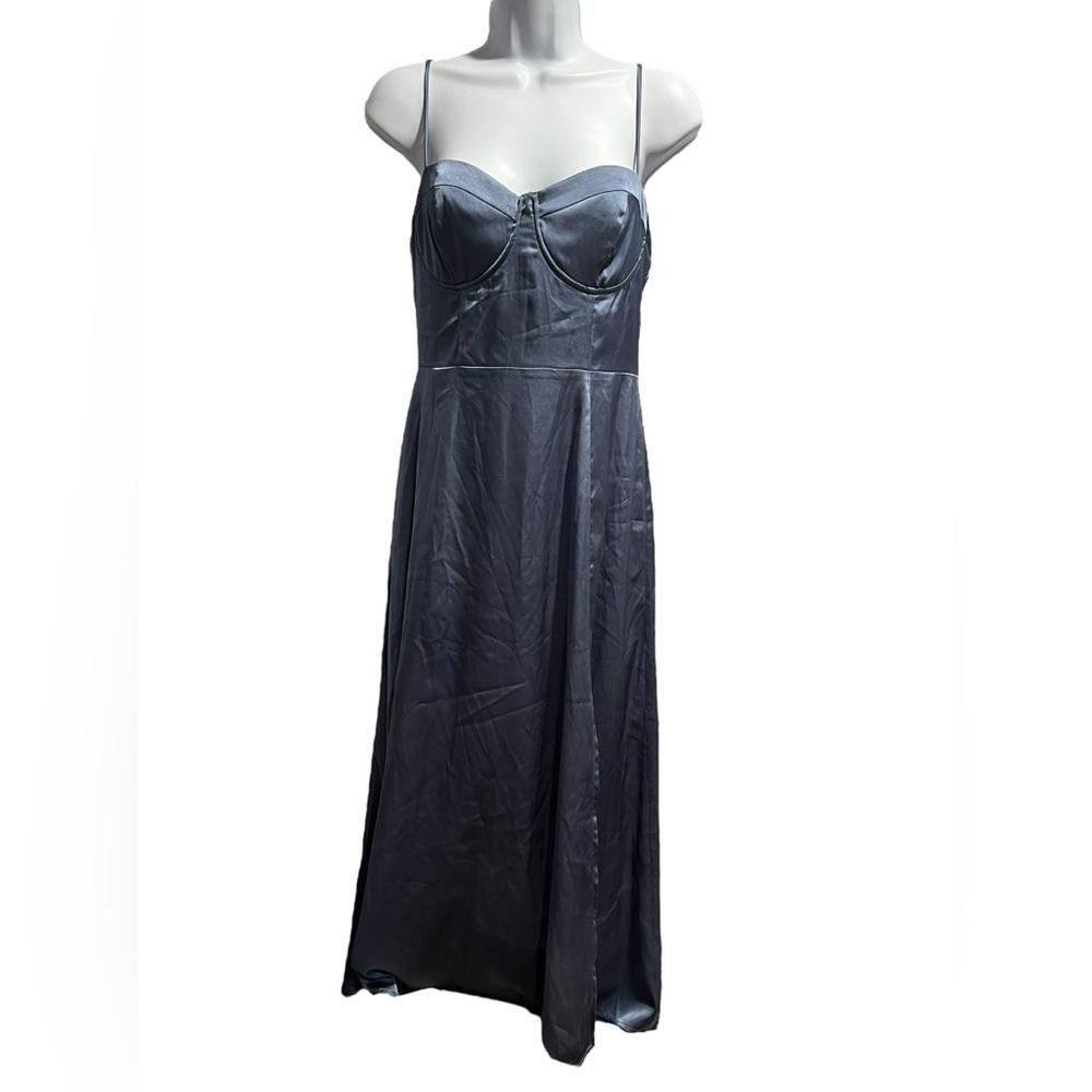 Other NWOT Astr the label Kathleen Blue Medium Dress Size M / US 6-8 / IT 42-44 - 1 Thumbnail