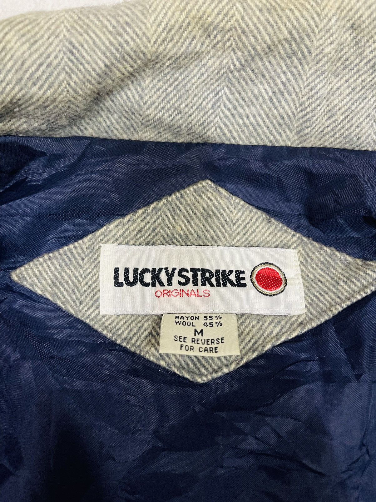 Lucky Brand Lucky Strike Button Up Wool Jacket (13) Size US L / EU 52-54 / 3 - 4 Thumbnail
