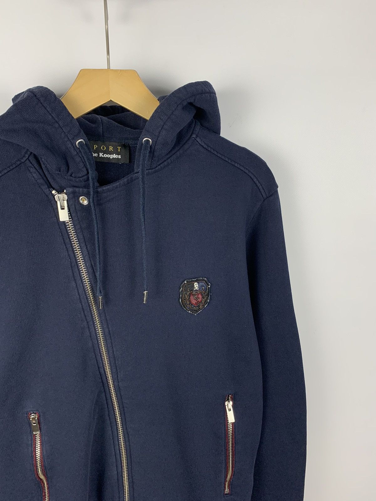 The Kooples Designer The Kooples Zip Hoodie Size S Avant Garde Style Top Size S / US 4 / IT 40 - 4 Thumbnail