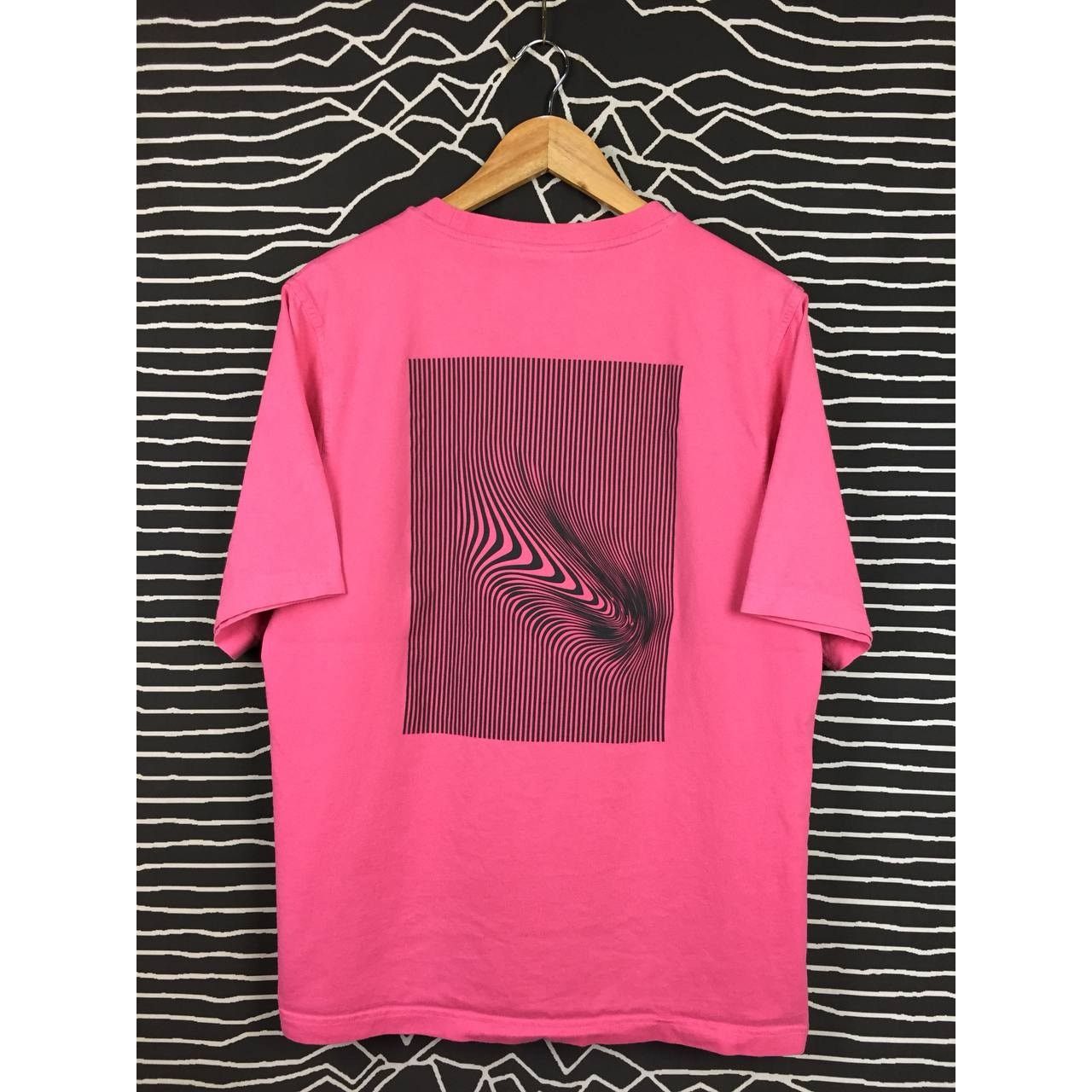 Adidas × Vintage Adidas Trefoil Embroidered Logo Abstract Graphic Tee Size US S / EU 44-46 / 1 - 1 Thumbnail