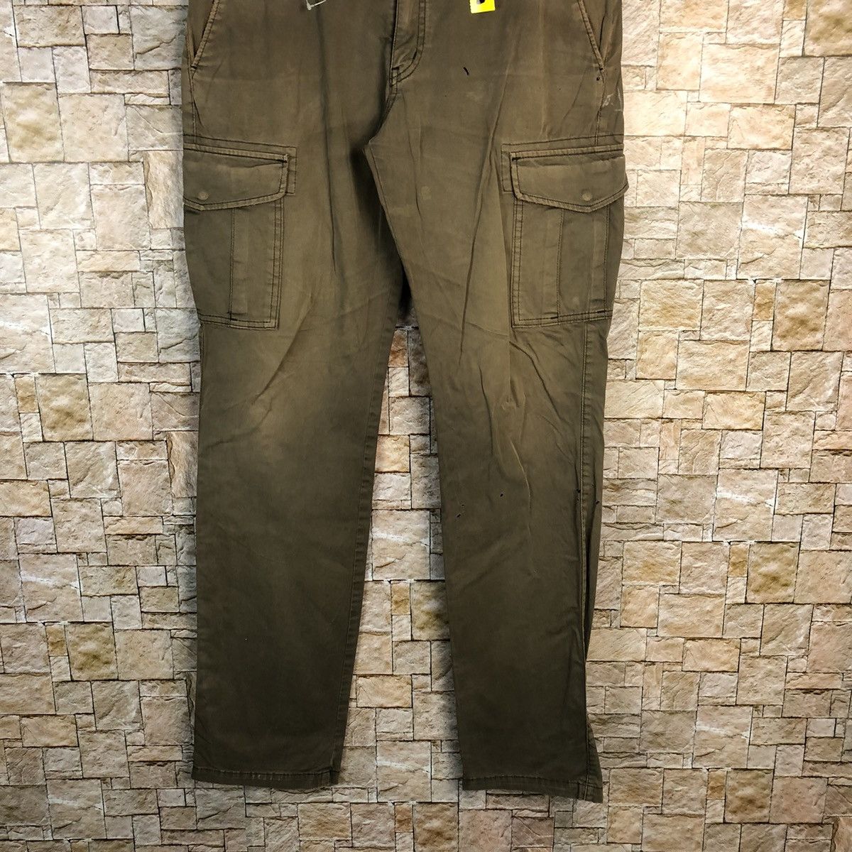 Japanese Brand × Uniqlo Uniqlo Brown Cargo Multipocket Pants #A430 Size US 31 - 3 Thumbnail
