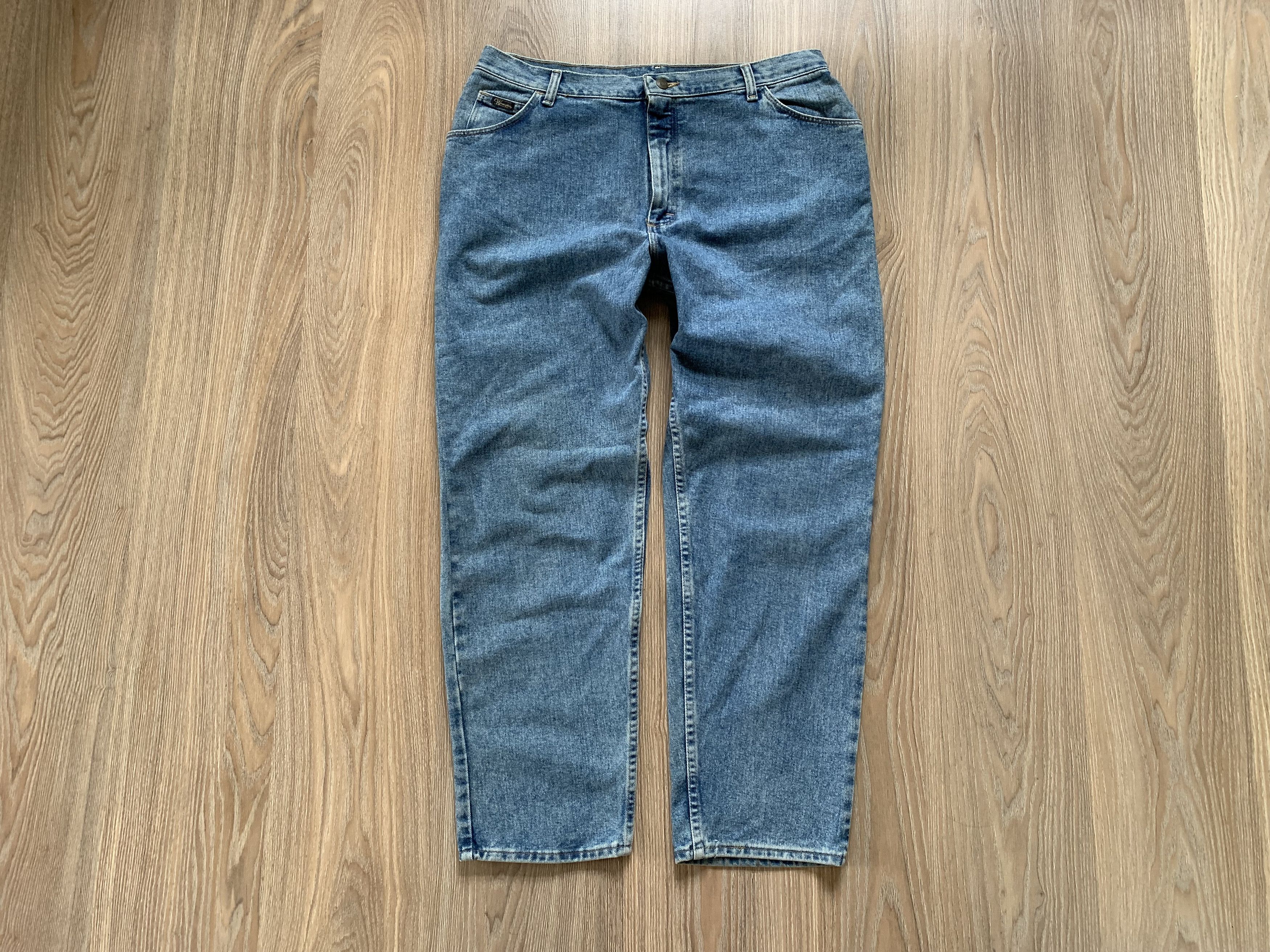 Denime × Wrangler Wrangler Light Blue Vintage Jeans Size US 36 / EU 52 - 2 Thumbnail