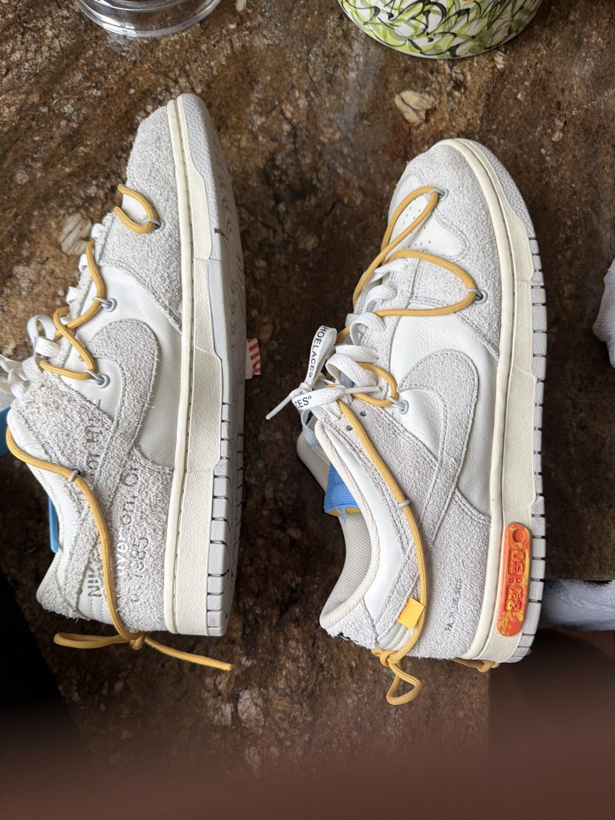 OFF-WHITE × NIKE DUNK LOW 1 OF 50 