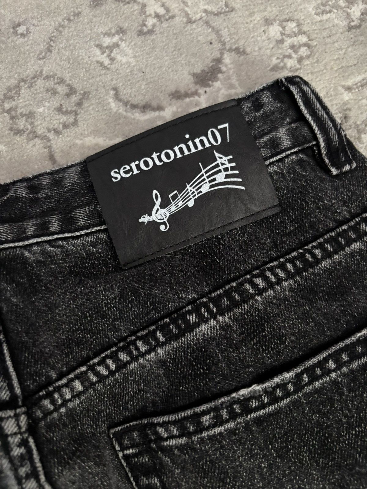Other Serotonin 07’ Flared Lost Tapes Denim Jeans Size US 30 / EU 46 - 5 Thumbnail