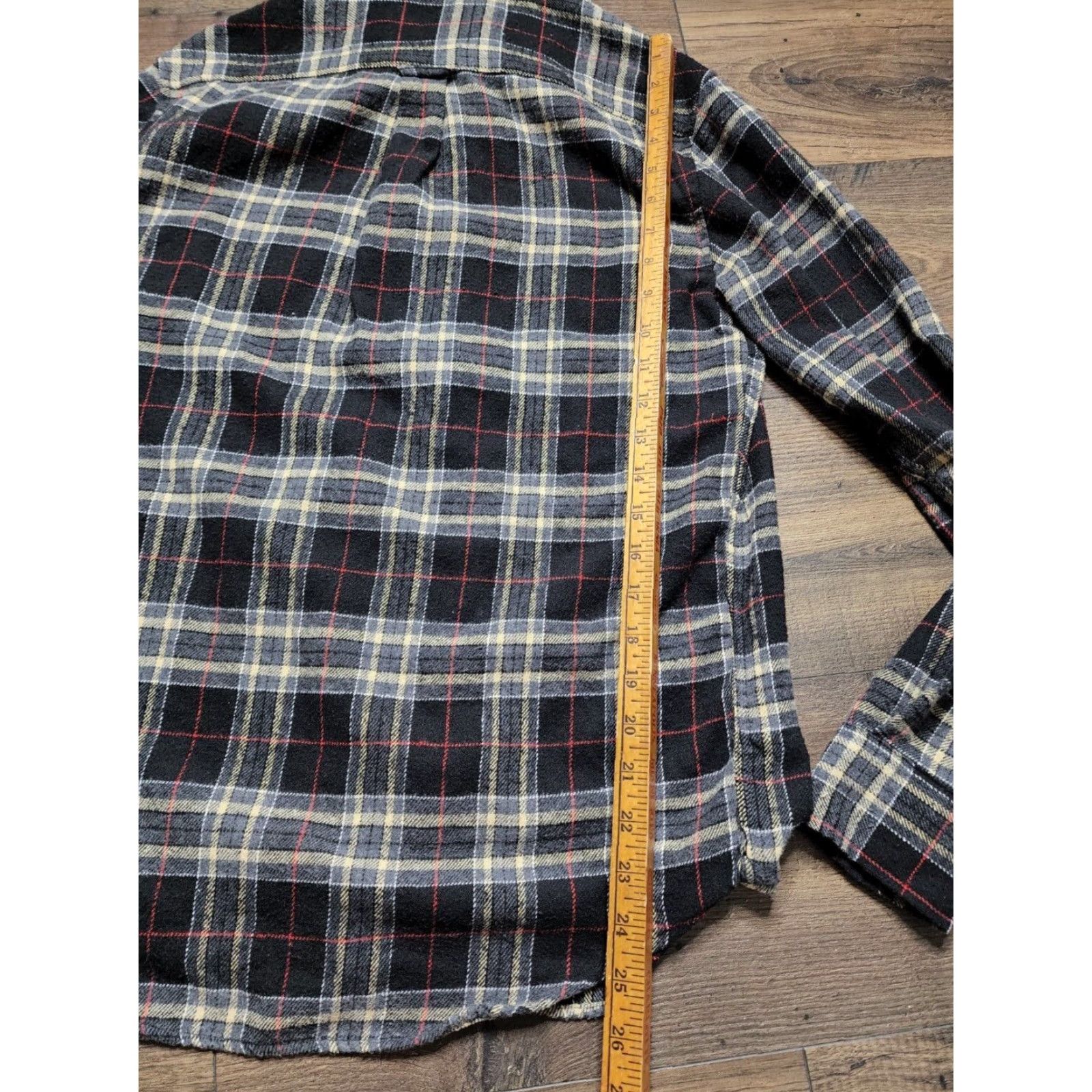 Vintage JACHS Mens XS Heritage Flannel Heavyweight Plaid Long Sleeve Shirt Size US XS / EU 42 / 0 - 3 Thumbnail