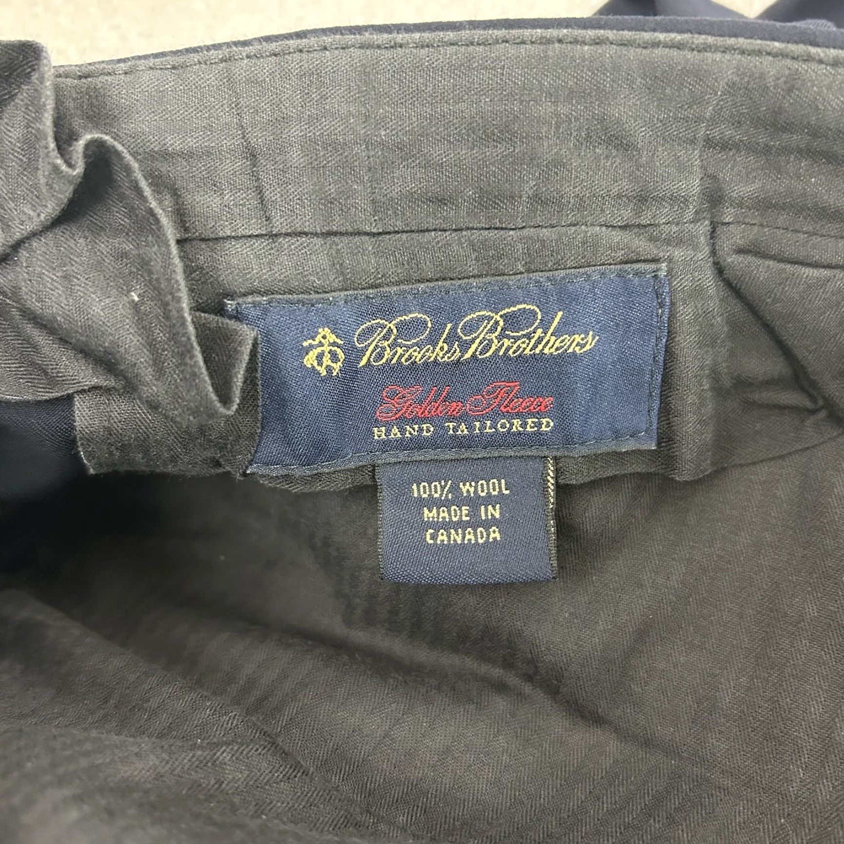 Brooks Brothers Brooks Brothers Golden Fleece Loro Piana Super 160s Wool Pants Blue Mens 40 x 29 Pants Jeans/Slacks (Pre-owned Good) Size US 40 / EU 56 - 6 Thumbnail