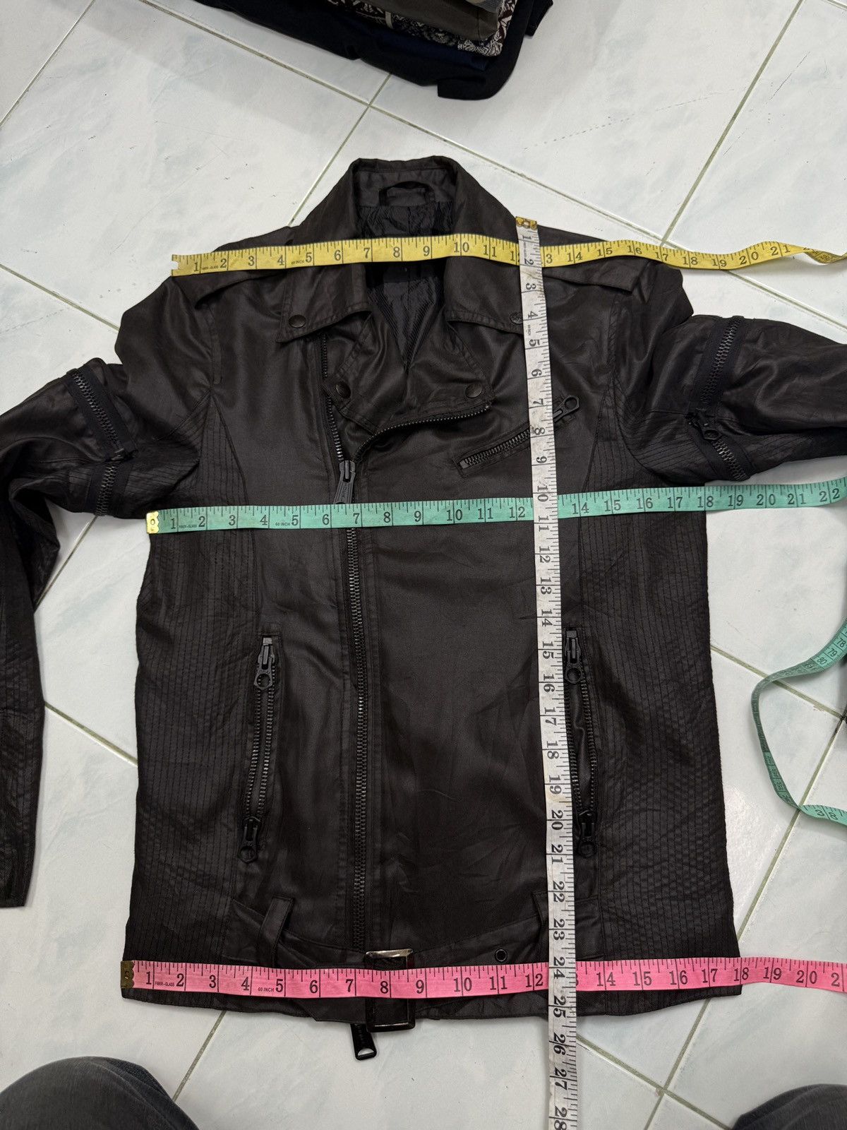 Japanese Brand 🔥🔥🔥ARCHIVE SLOW WEAR JAPAN BIKER JACKET Size US S / EU 44-46 / 1 - 15 Thumbnail
