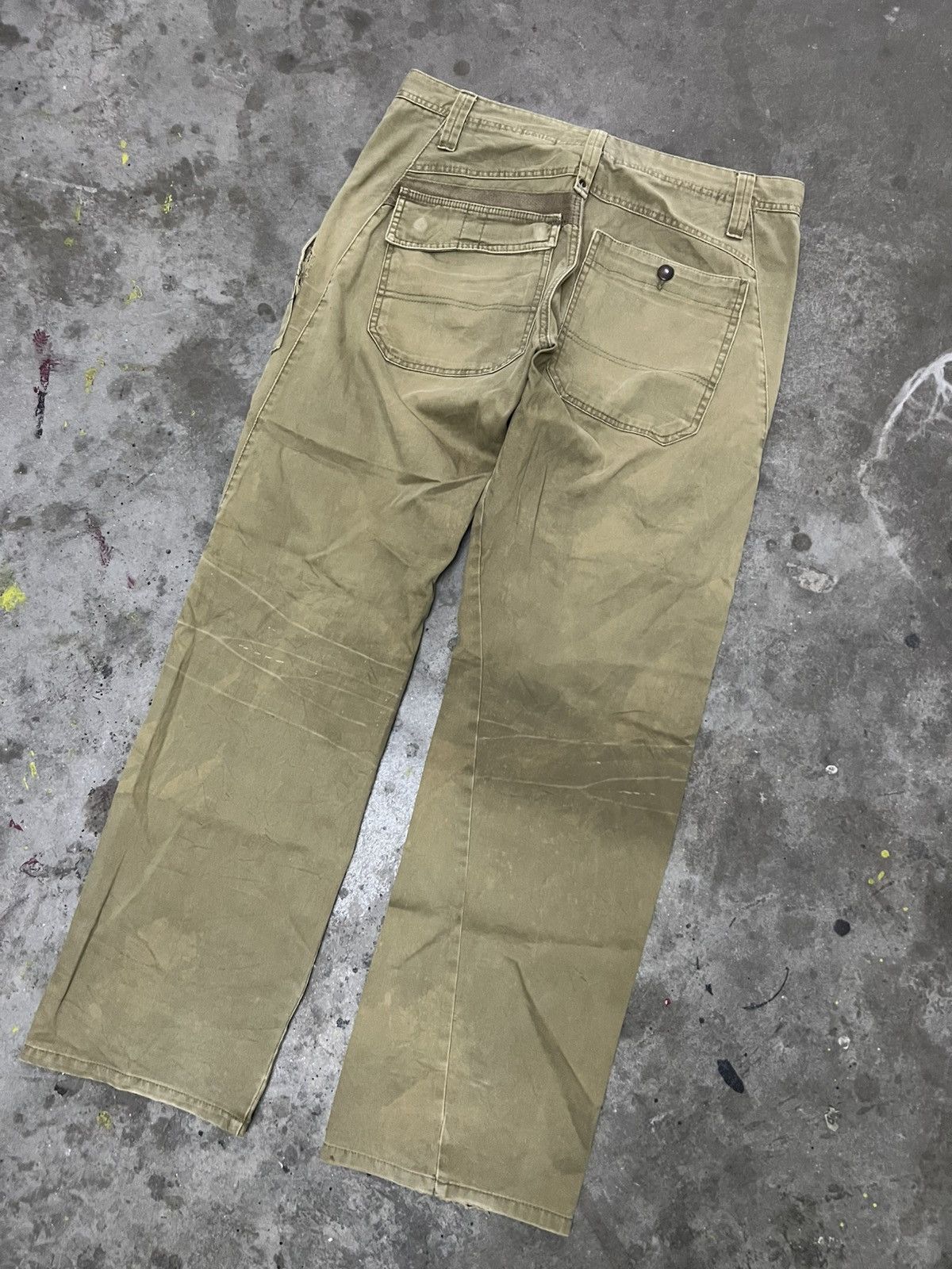 Designer × Japanese Brand BUSH PANT FADED BROWN BY H&M DENIM PANT Size US 34 / EU 50 - 14 Thumbnail