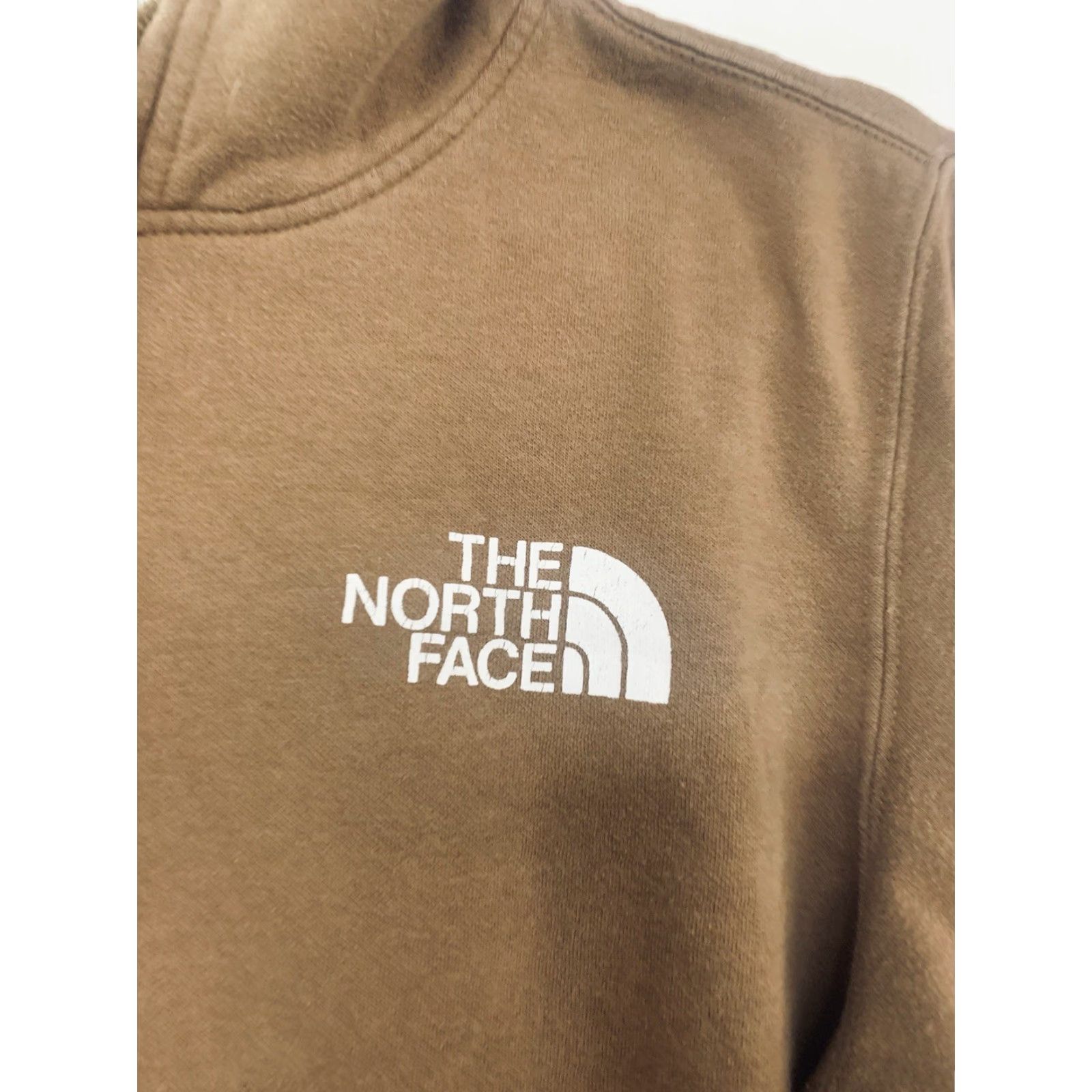 The North Face The North Face Hoodie Mens Small Brown Long Sleeve Hooded Pullover Crew Neck Logo Pockets All Seasons Regular Fit Pullover Brown Size US S / EU 44-46 / 1 - 2 Thumbnail