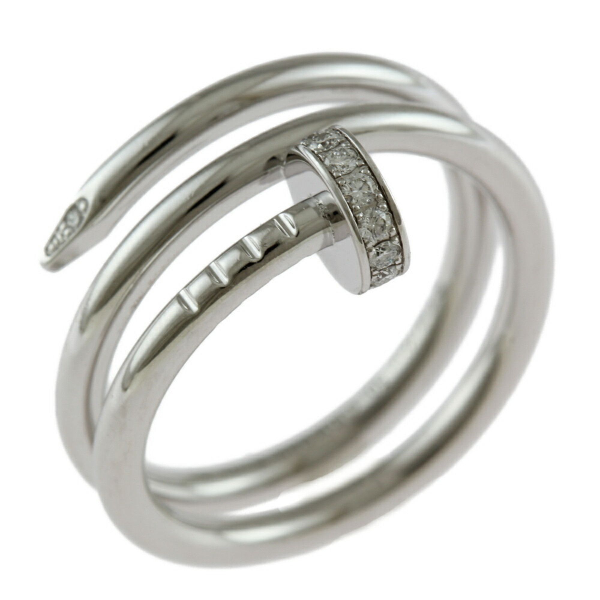 image of Cartier Just Ankle Diamond Ring No. 9 18K Women's Cartier