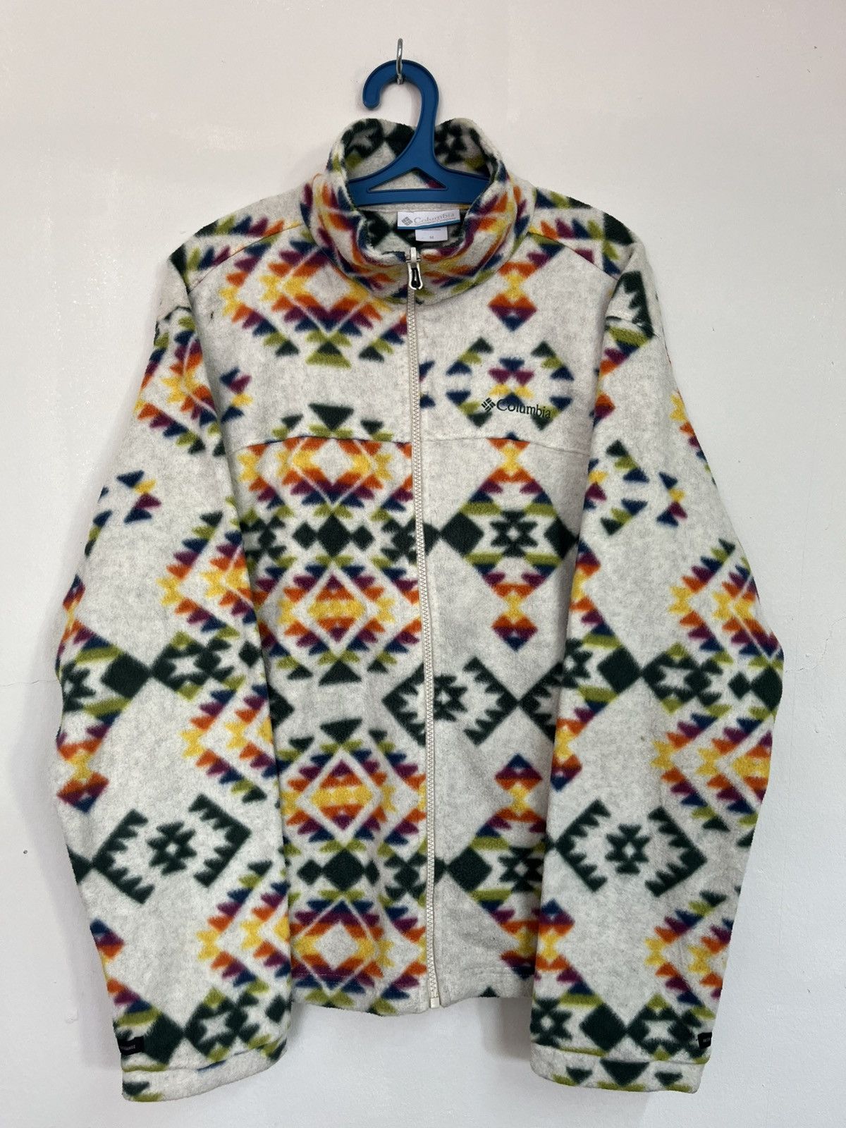 Columbia 💥 Columbia Navajo Aztec Tribal Motive Fullprinted Fleece Size US M / EU 48-50 / 2 - 2 Thumbnail