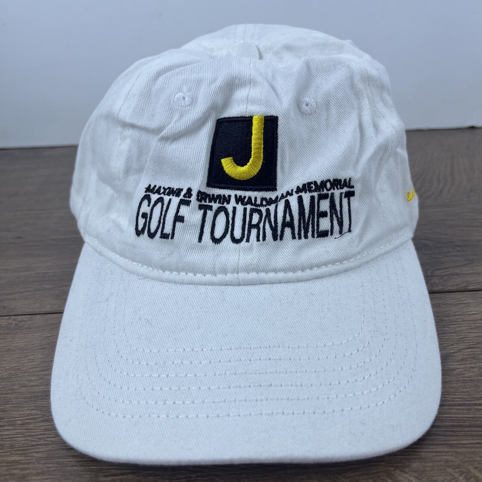 Other Maxine Erwin Waldman Golf Tournament Hat White Hat Adjustabl Size ONE SIZE - 3 Thumbnail
