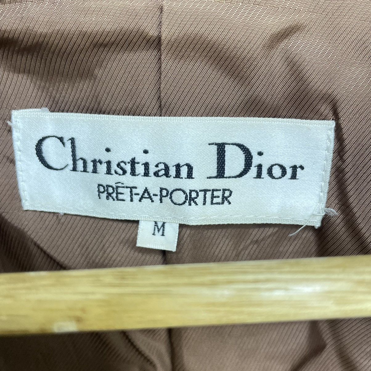 Christian Dior Monsieur 💥Vintage Christian Dior Pret A Porter Butterfly Breasted Size M / US 6-8 / IT 42-44 - 4 Thumbnail