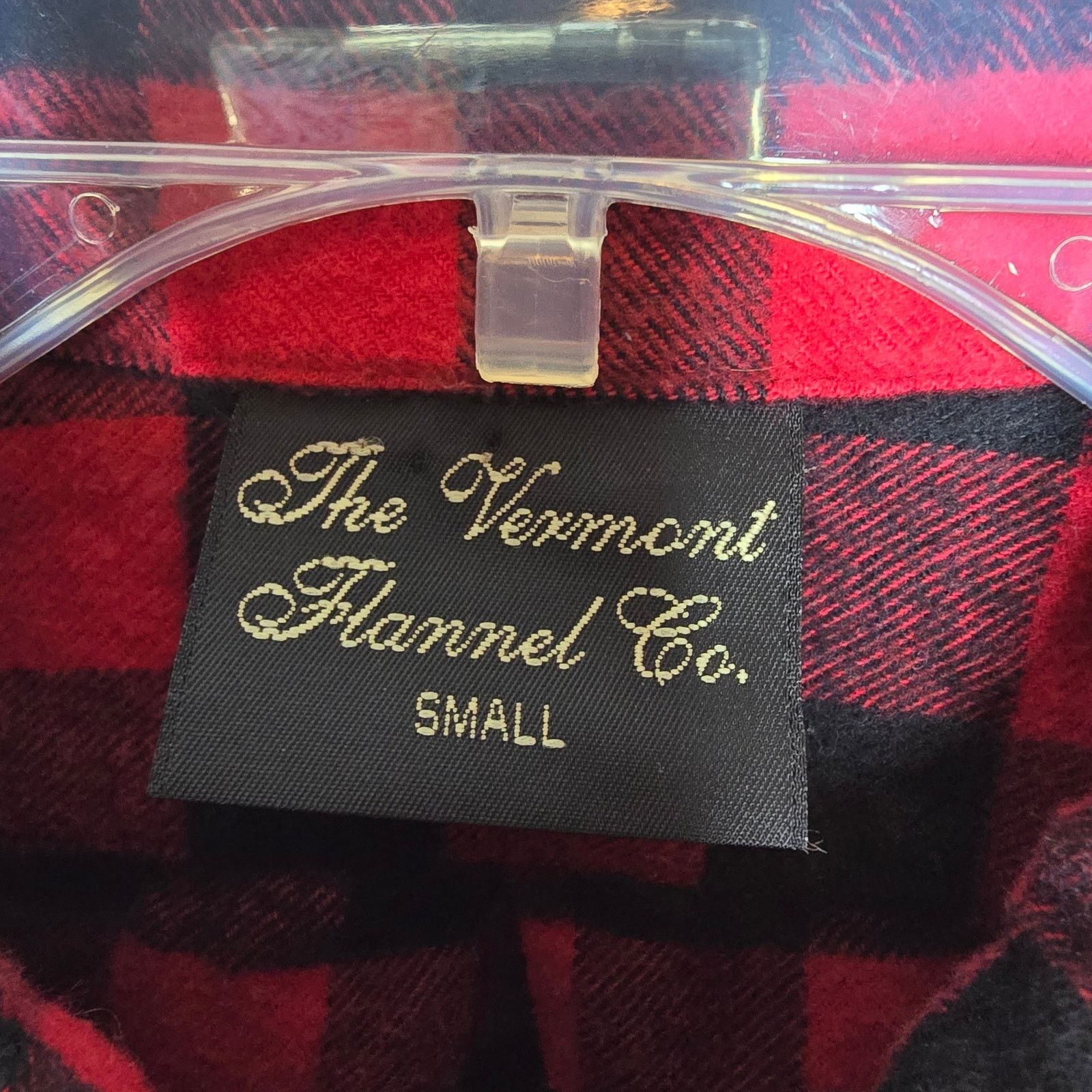 The Vermont Flannel Company The Vermont Flannel Co Red Black Buffalo Plaid Shirt Small Size US S / EU 44-46 / 1 - 4 Thumbnail