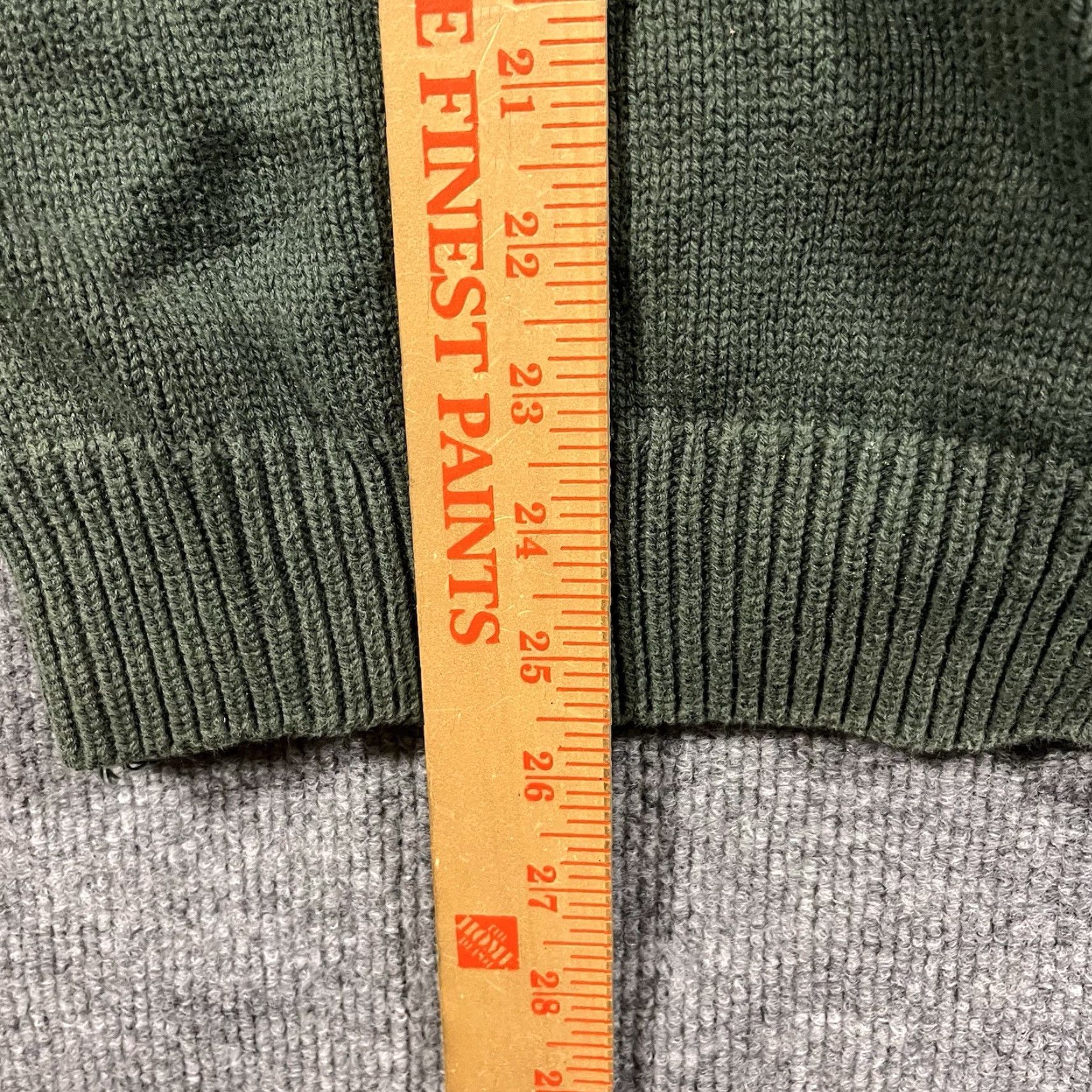Charter Club VINTAGE Charter Club Sweater Cable-Knit Crew Neck Cotton Womens Small Green 90s Retro Ski Casual Pullover Holiday Fall Winter Women's Size S / US 4 / IT 40 - 5 Thumbnail