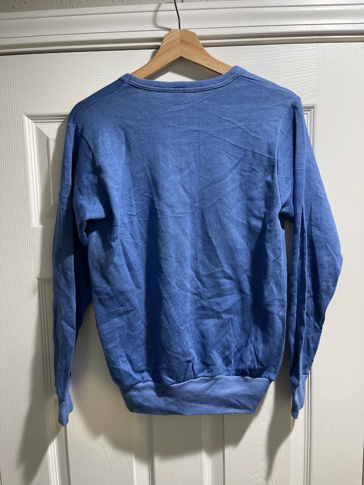 Adidas Vintage Bootleg Adidas V-Neck Sweatshirt Size M / US 6-8 / IT 42-44 - 4 Thumbnail