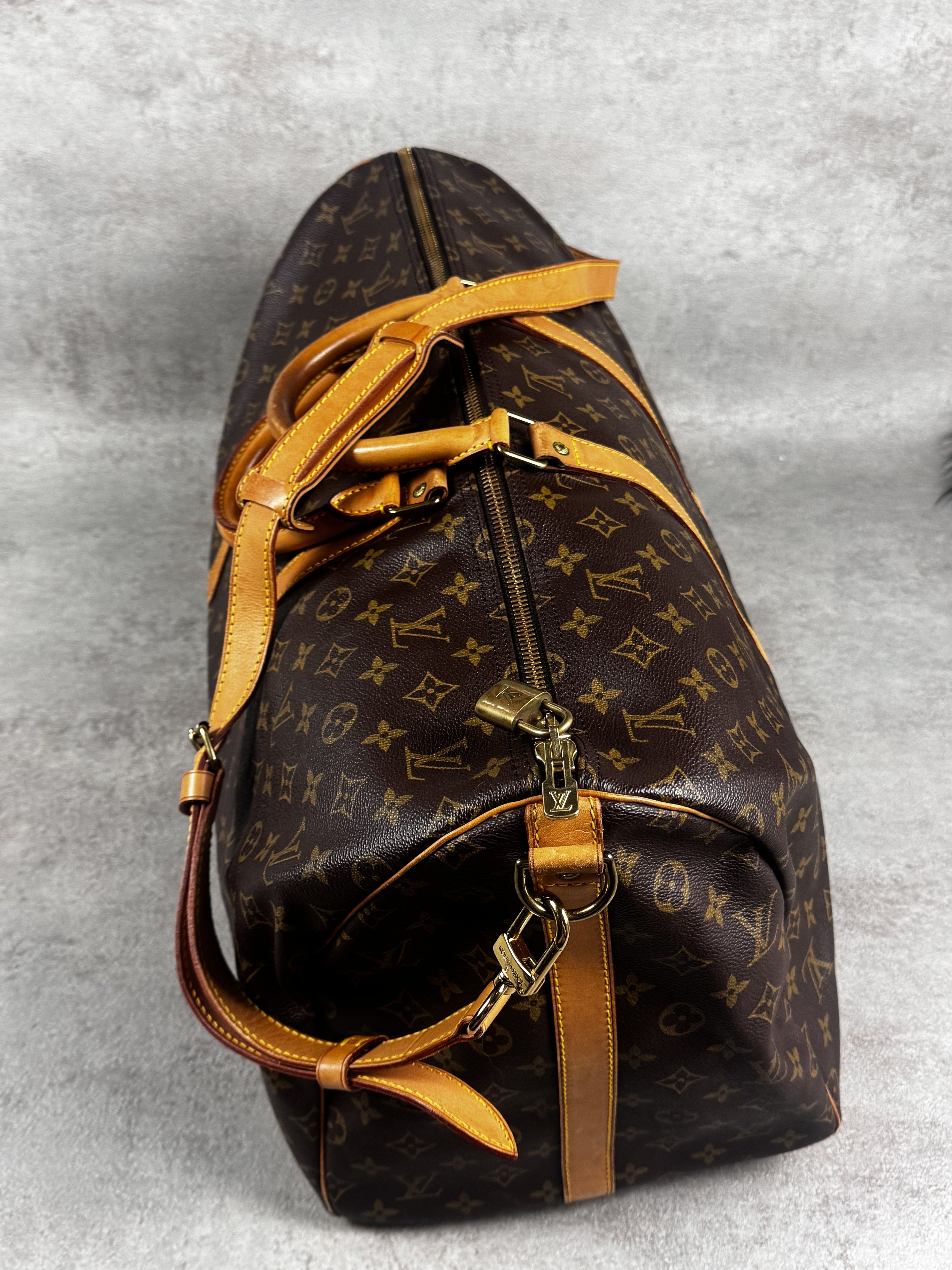 Louis Vuitton Magnifique Sac de Voyage Louis Vuitton Keepall 55 Size ONE SIZE - 3 Thumbnail