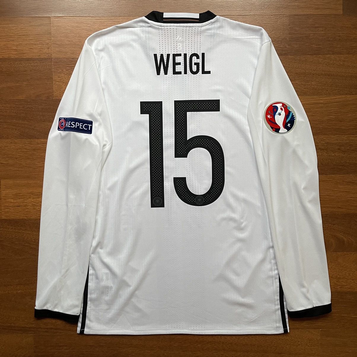 Adidas × Vintage GERMANY ADIDAS ADIZERO 2016 HOME JERSEY #15 WEIGL Size US XL / EU 56 / 4 - 1 Thumbnail
