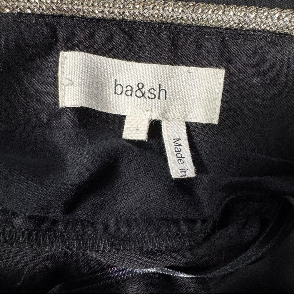 ba&sh NWT New $530 BA&SH Miroir Wool Mini Black Dress Size 3 US 8 Size M / US 6-8 / IT 42-44 - 7 Thumbnail