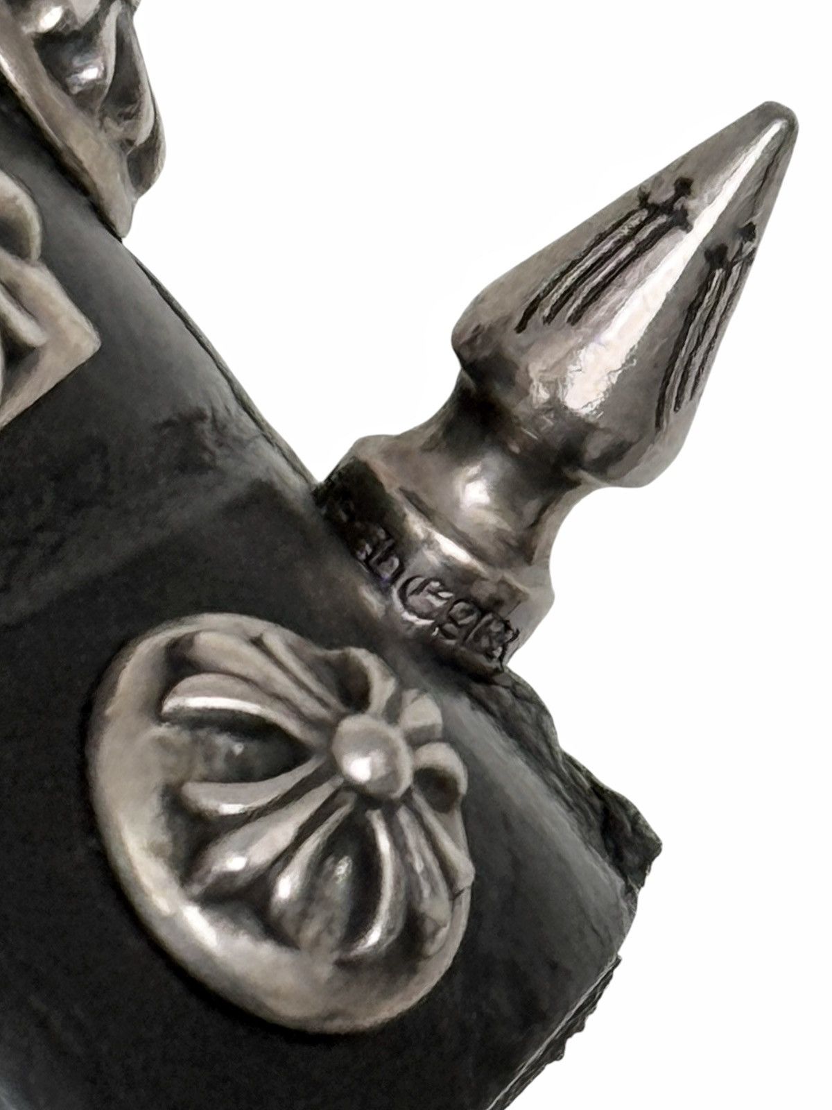 Chrome Hearts RARE Alligator Punk Stud Spike Bracelet Size ONE SIZE - 8 Thumbnail