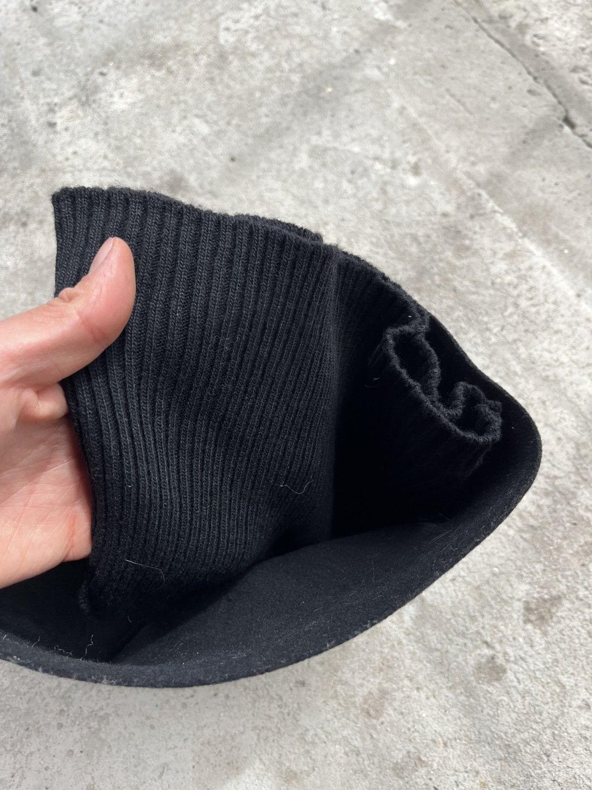 Maison Margiela FW11 Maison Margiela MM6 Wool Panama Knitted Hat Size ONE SIZE - 9 Thumbnail