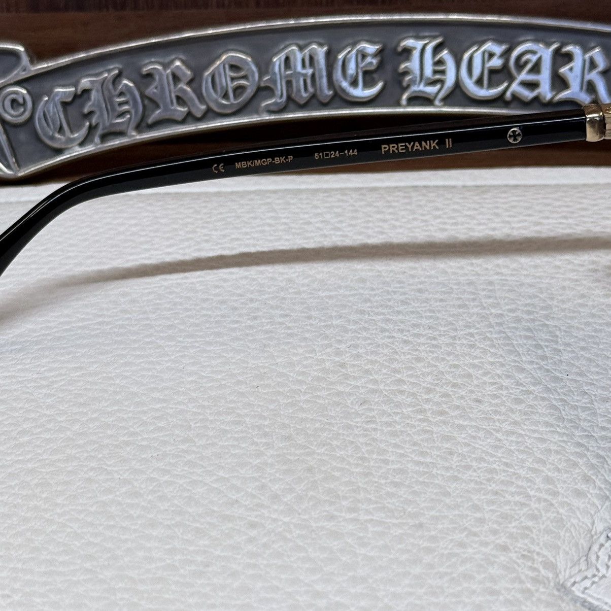 Chrome Hearts Chrome Hearts PREYANK II Sunglasses Size ONE SIZE - 6 Thumbnail