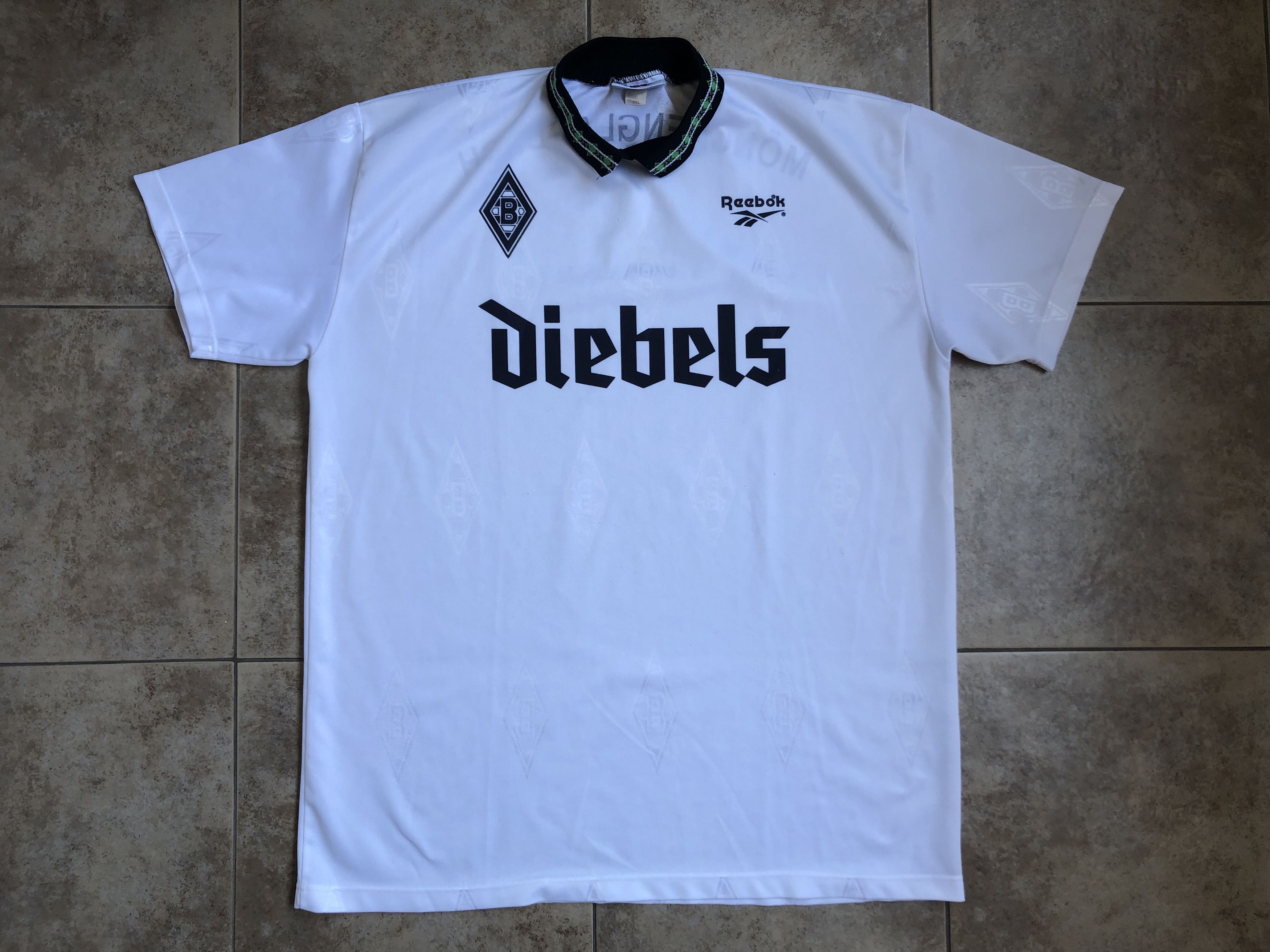 Reebok Borussia Mönchengladbach Home football shirt 1995-1996 Size US XXL / EU 58 / 5 - 1 Thumbnail