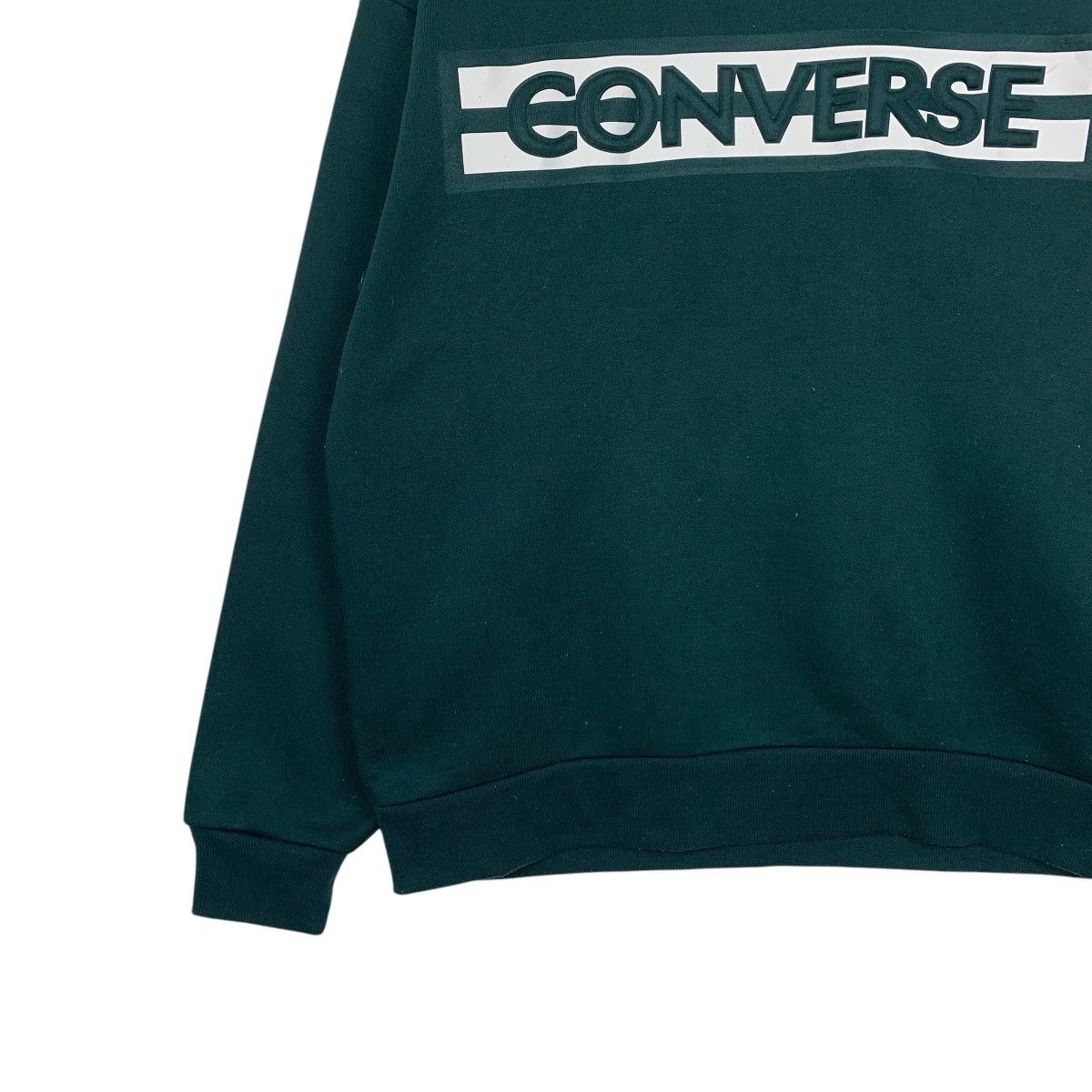 Converse Converse Big Logo Green Sweatshirt Size US M / EU 48-50 / 2 - 3 Thumbnail