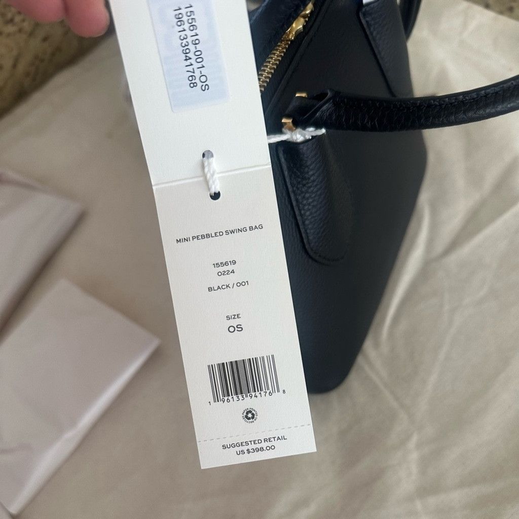 Tory Burch Tory Burch Mini Leather Swing Crossbody Bag ~NWT~ Black Size ONE SIZE - 5 Thumbnail