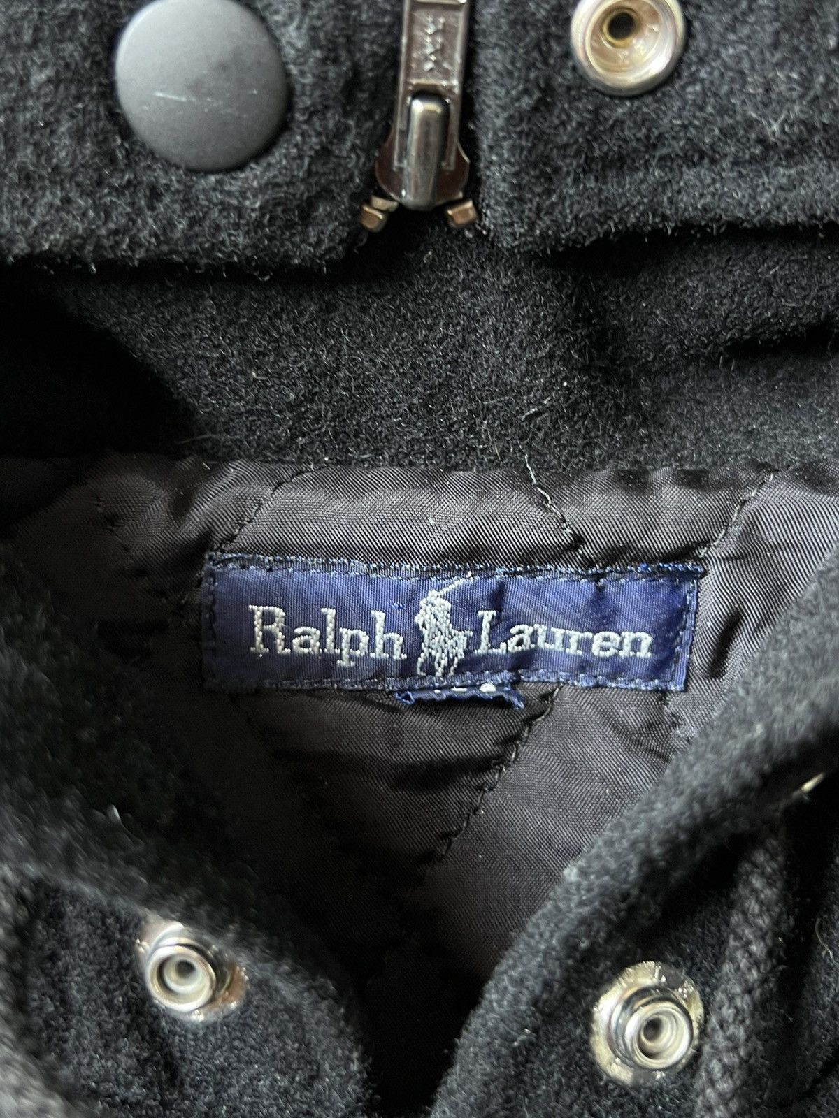 Ralph Lauren tage Ralph Lauren Wool Split Zipper "Snorkel Hood" Jacket Size US XS / EU 42 / 0 - 2 Thumbnail