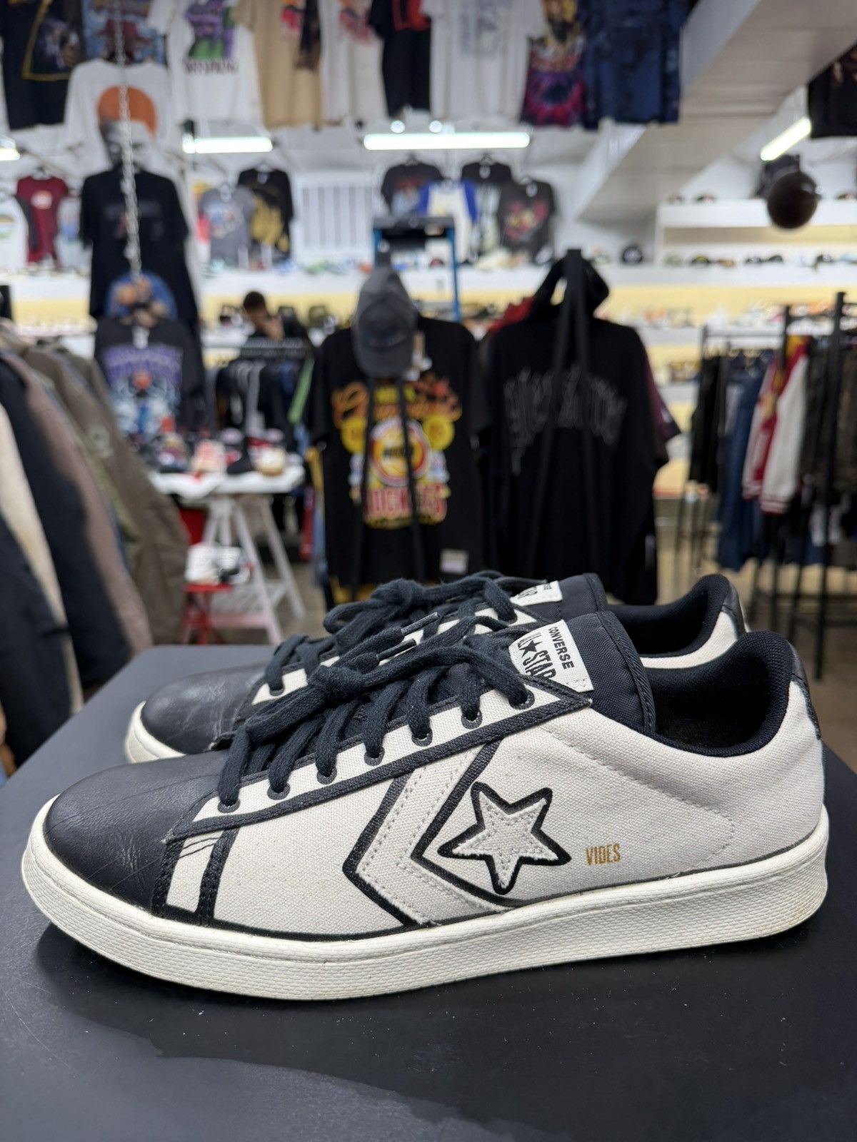Converse Converse Pro Leather Joshua Vides Natural Ivory Size 9(2022) Size US 9 / EU 42 - 7 Thumbnail