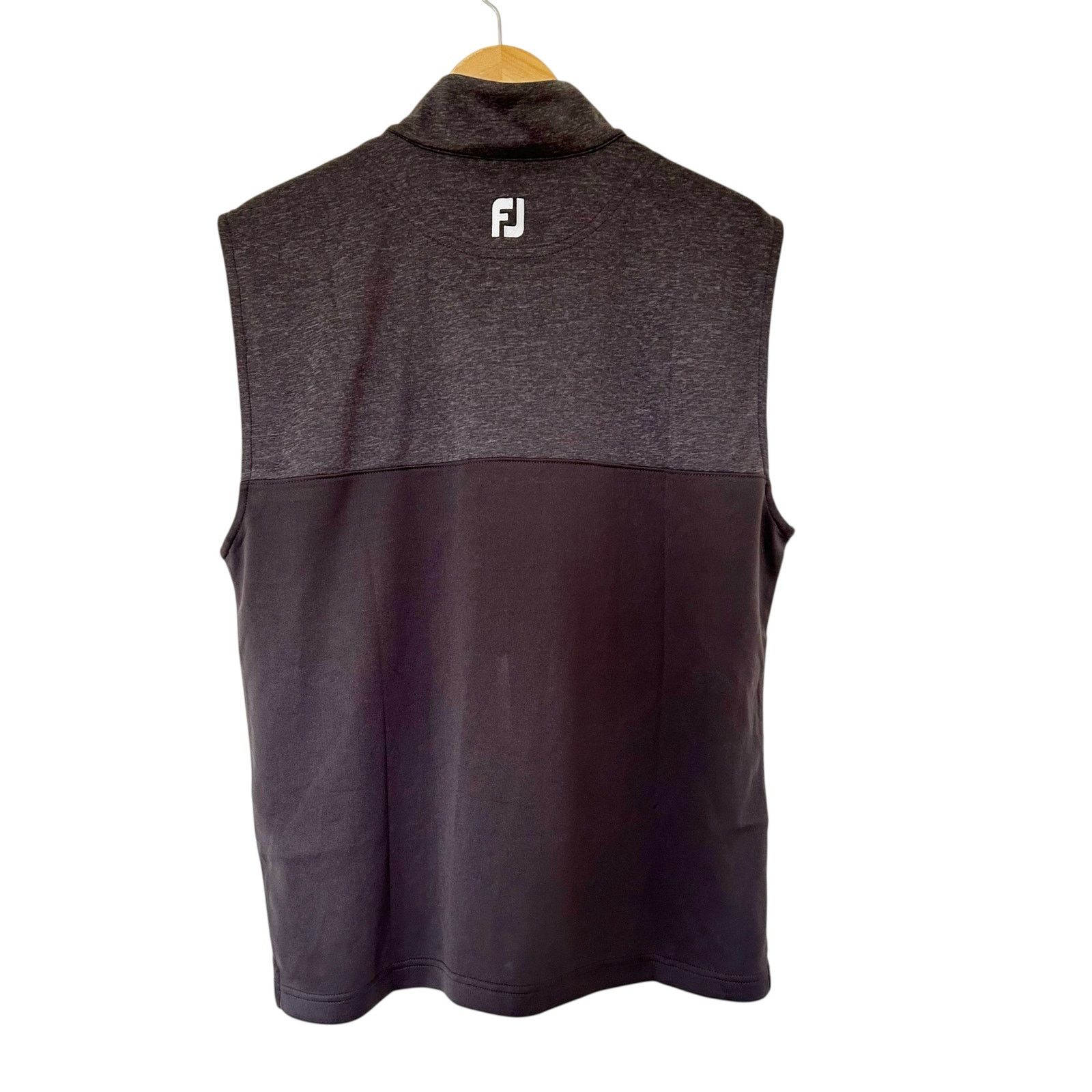 Footjoy FootJoy Gray Quarter Zip Vest Sz M Size US M / EU 48-50 / 2 - 7 Thumbnail