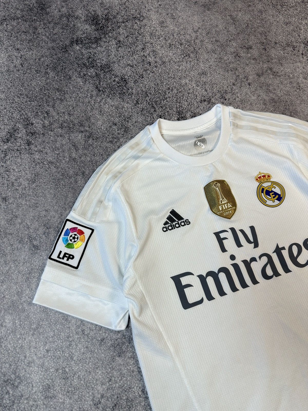 Adidas Vintage Adidas Real Madrid Soccer Jersey Blokecore Style USA Size US S / EU 44-46 / 1 - 2 Thumbnail