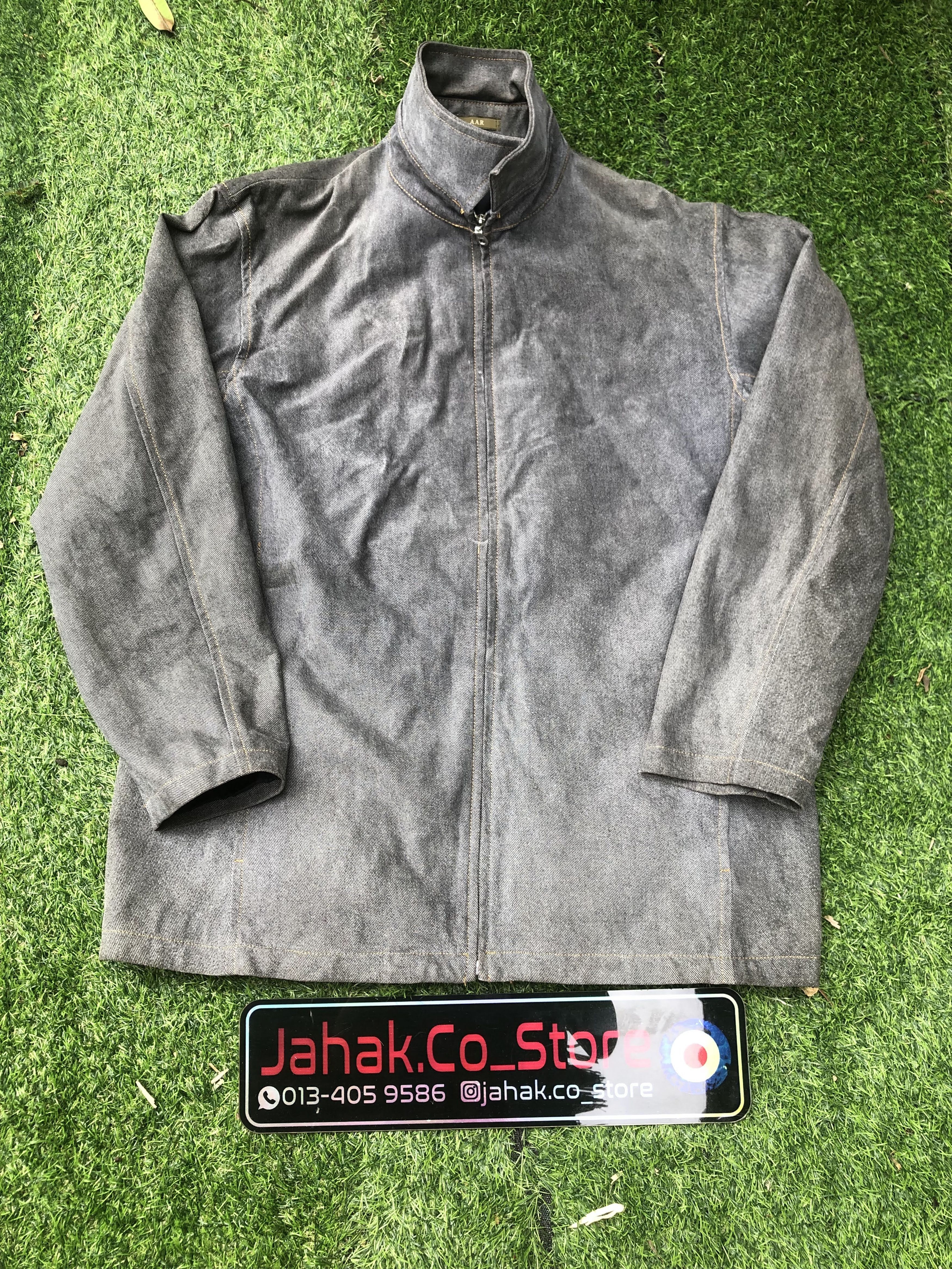 Yohji Yamamoto Denim Jacket AAR Yohji Design Studio (J041) Size US XL / EU 56 / 4 - 1 Thumbnail