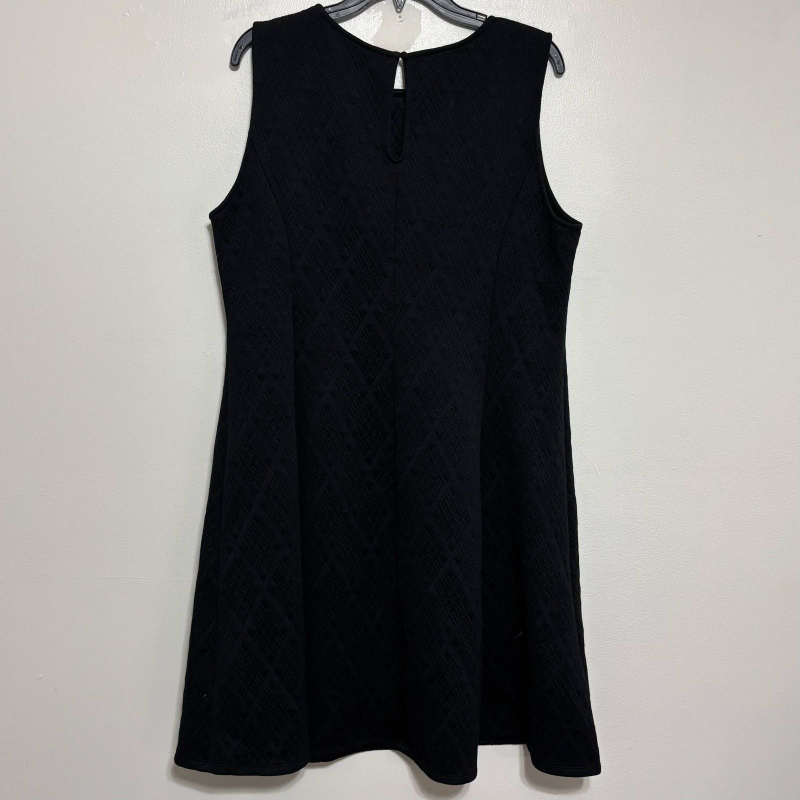 Other New York & Company Black A Line Sleeveless Dress XL Stretch Size XL / US 12-14 / IT 48-50 - 2 Thumbnail