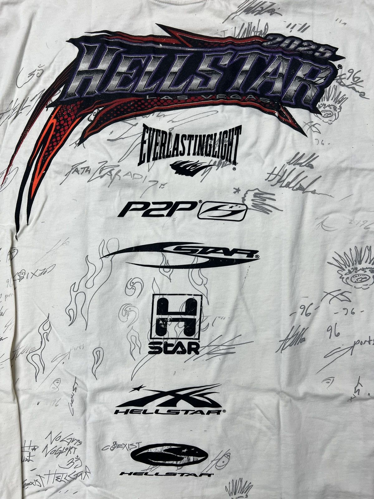 HELLSTAR Hellstar Nascar T-Shirt Size US XL / EU 56 / 4 - 8 Thumbnail