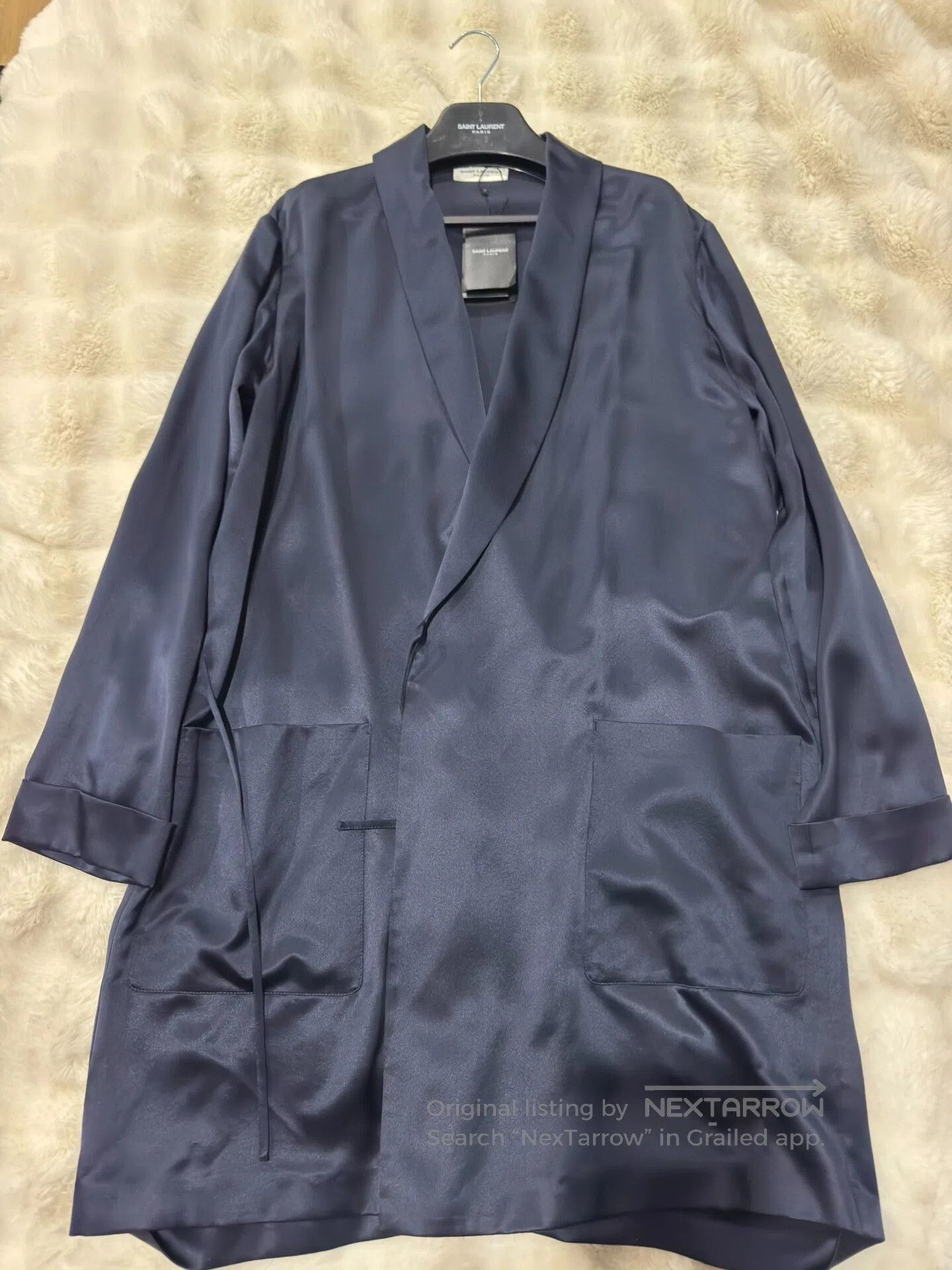 Saint Laurent Paris Saint Laurent Paris Silk Bathrobe| Size US M / EU 48-50 / 2 - 1 Thumbnail