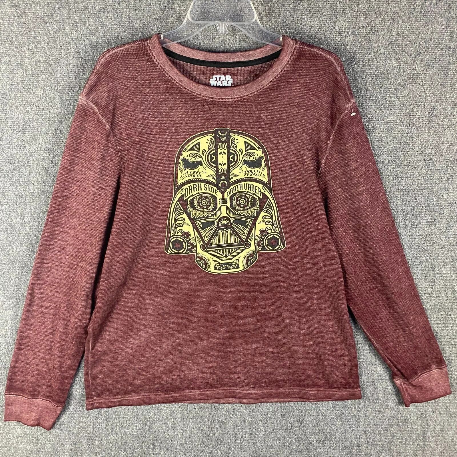 Star Wars Star Wars Waffle Knit Shirt Men's XL Thermal Darth Vader Size US XL / EU 56 / 4 - 1 Thumbnail