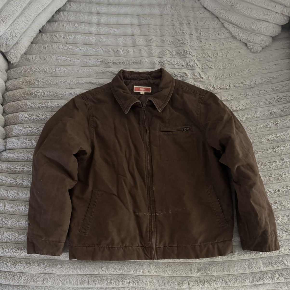 Vintage vintage chicago music vtg guitar thrashed flight jacket coat Size US L / EU 52-54 / 3 - 13 Thumbnail