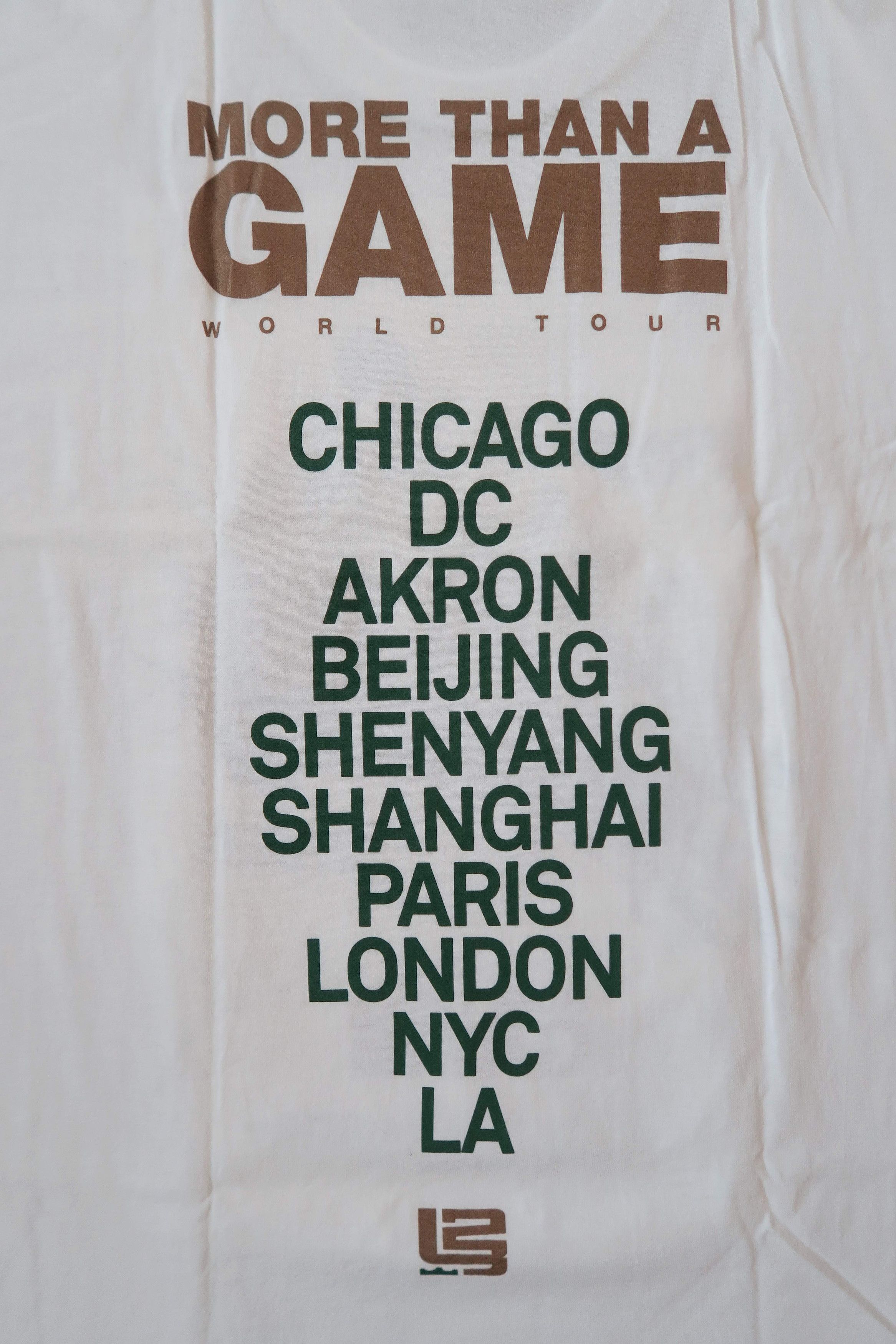 Nike Nike Limited Lebron More Than A Game World Tour T-Shirt Size US L / EU 52-54 / 3 - 7 Thumbnail