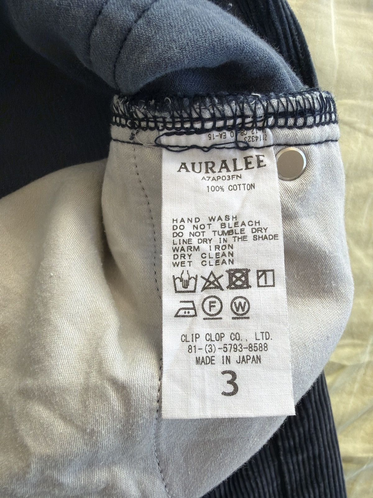 Auralee Auralee corduroy trousers Size US 30 / EU 46 - 2 Thumbnail