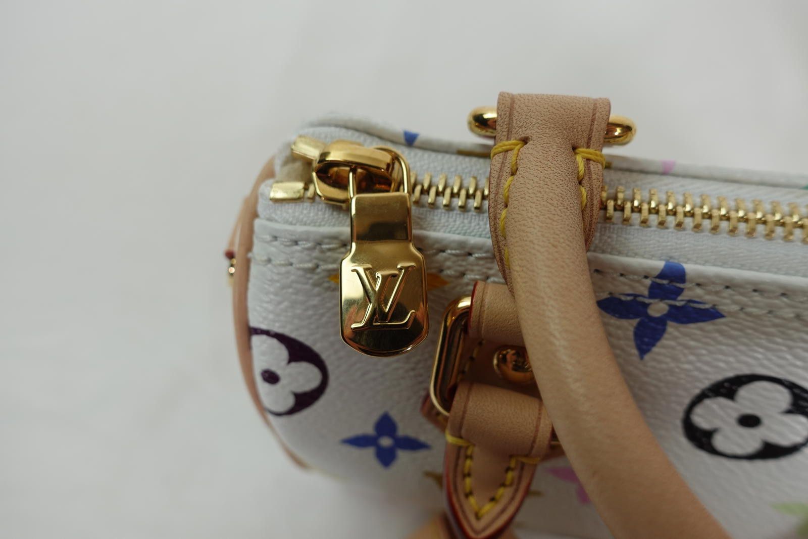 Louis Vuitton Louis Vuitton x Takashi Murakami Nano Speedy in White Size ONE SIZE - 7 Thumbnail