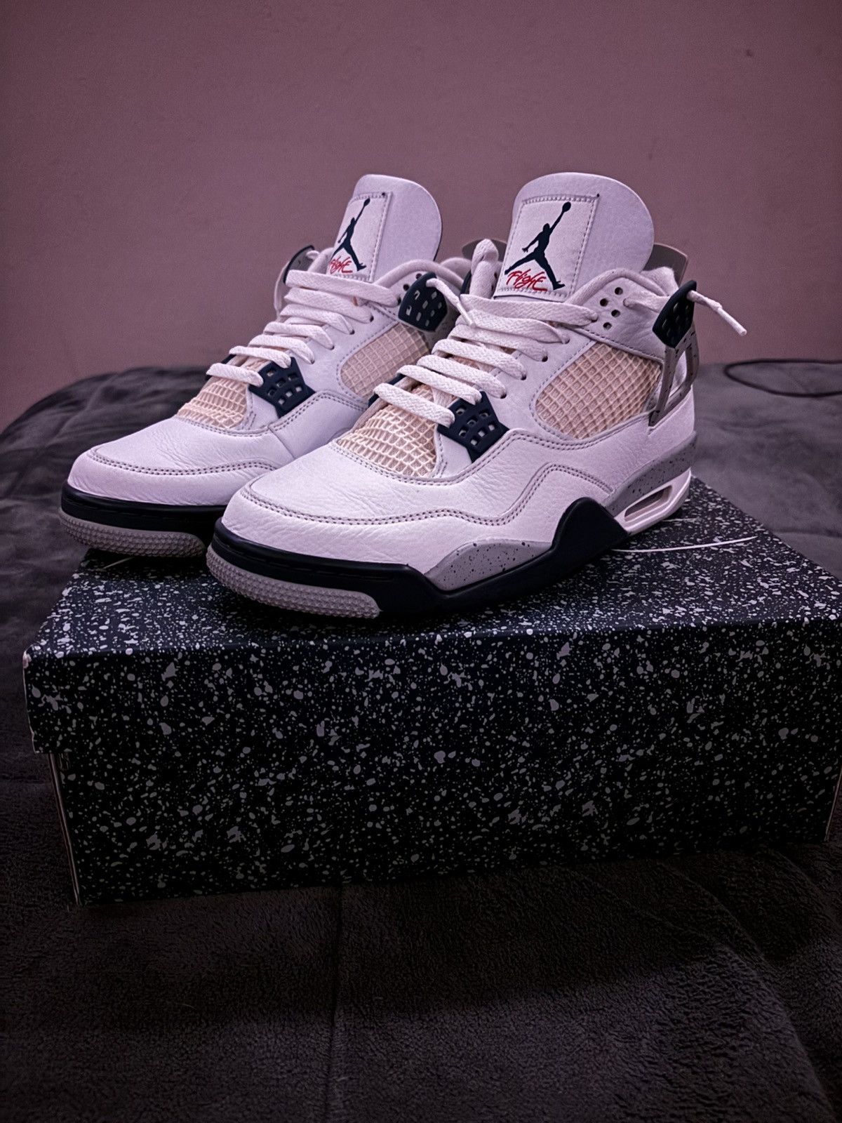 Jordan Brand × Nike Retro Jordan 4 - Midnight Navy Size US 10.5 / EU 43-44 - 1 Thumbnail